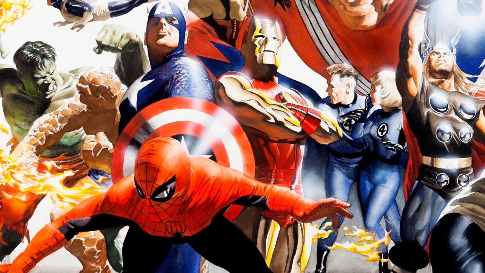 1920x1080 Comic Artist Alex Ross Breaks Down The Big Differences Between Marvel and  DC Characters — GeekTyrant