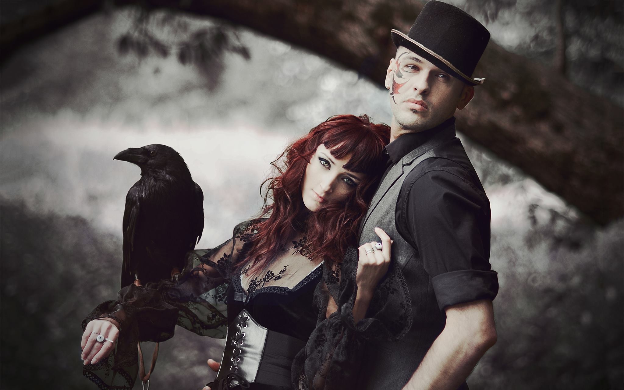 2048x1280 Gothic bonnie and clyde by EmoXDancer Gothic bonnie and clyde by EmoXDancer