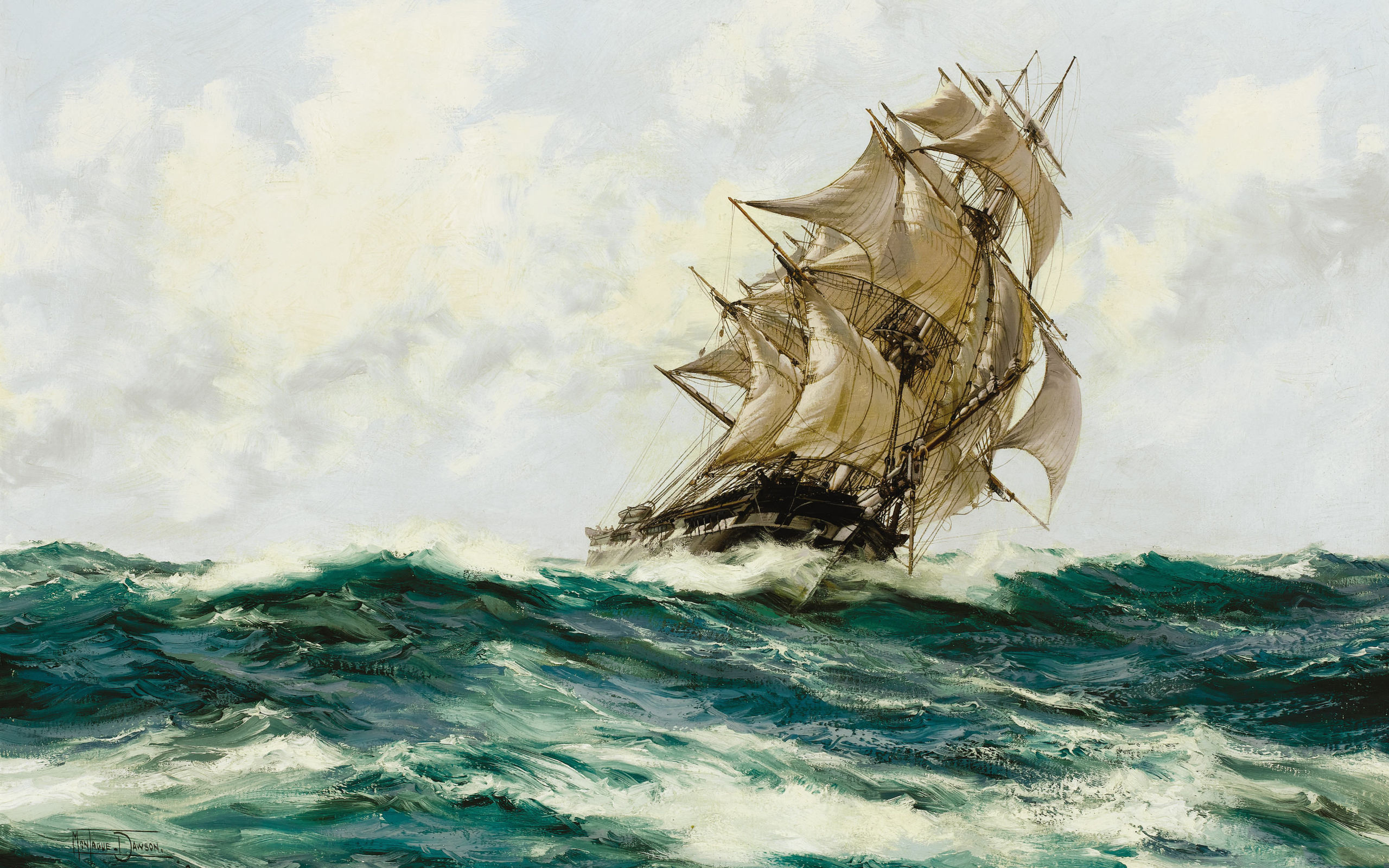 2560x1600 HD Wallpaper | Background ID:355603.  Artistic Sailing Ship