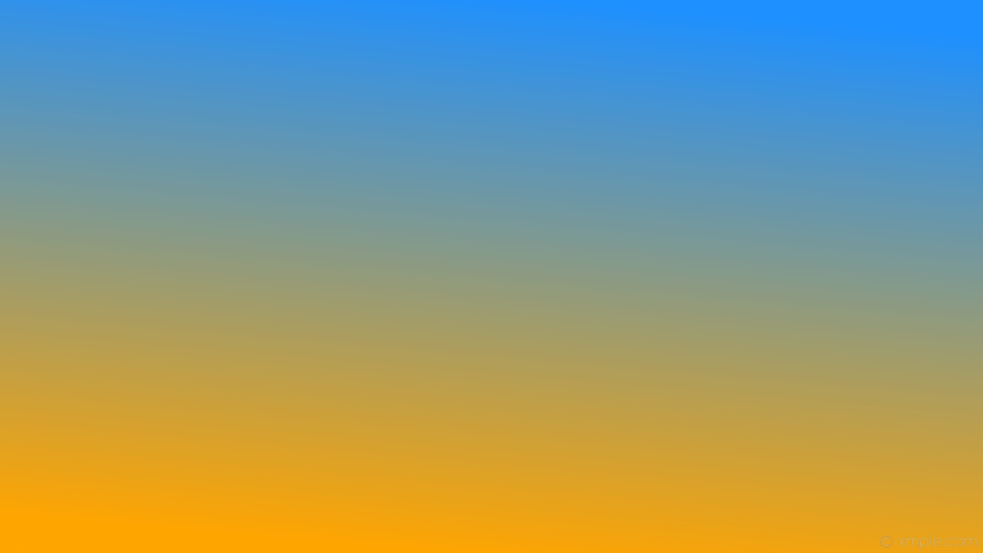 1920x1080 wallpaper blue orange gradient linear dodger blue #1e90ff #ffa500 75Â°