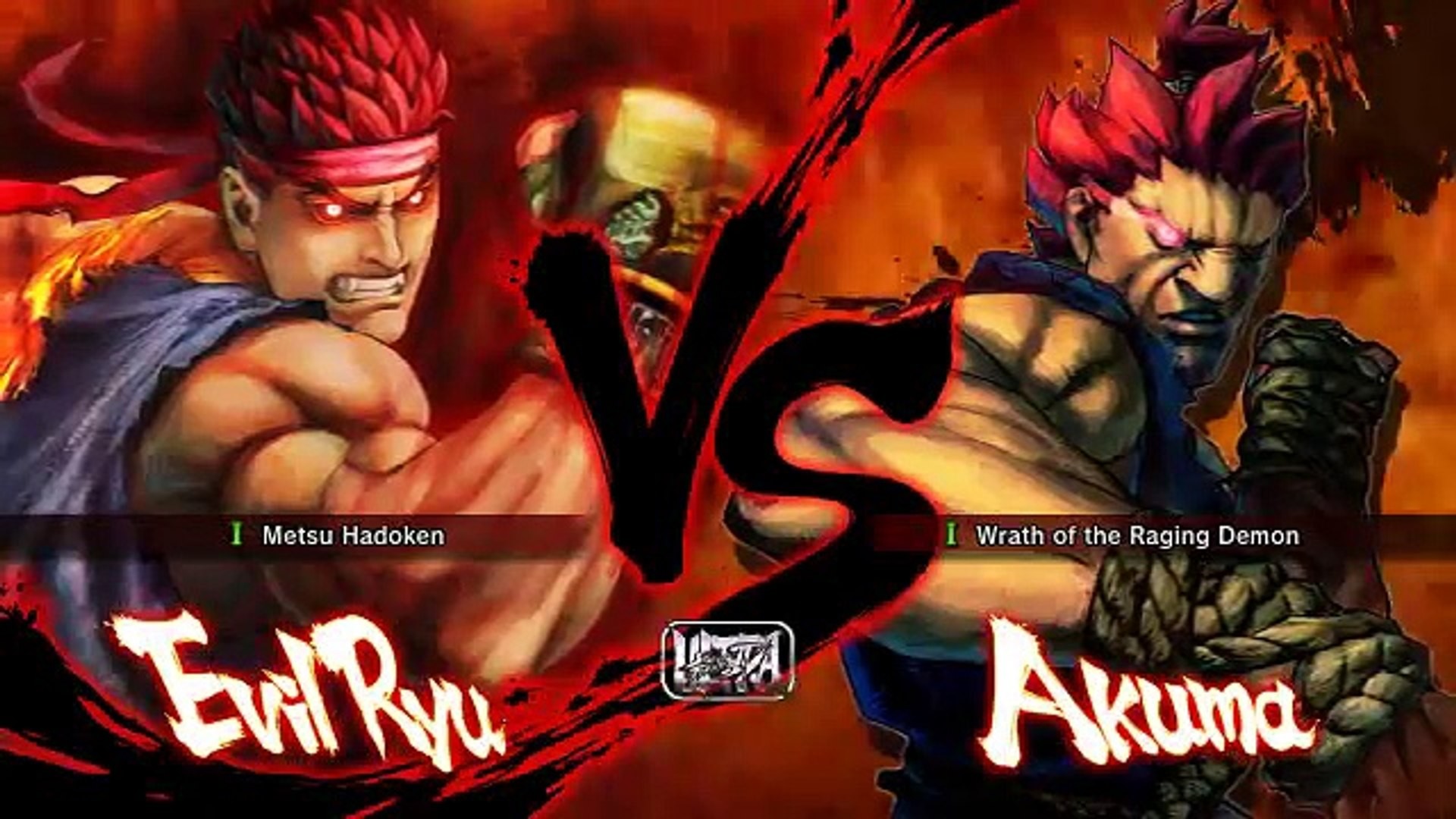 1920x1080 Batalla de Ultra Street Fighter IV: Evil Ryu vs Akuma - video dailymotion