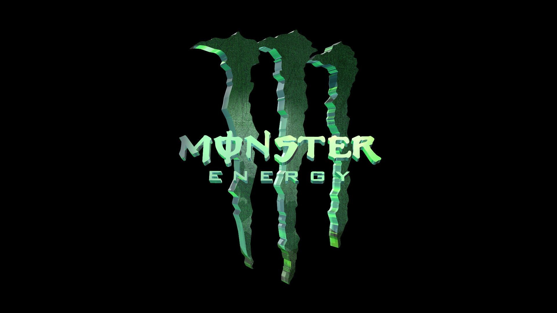 1920x1080 Awesome 3D Monster Energy Logo Wallpaper Wallpaper