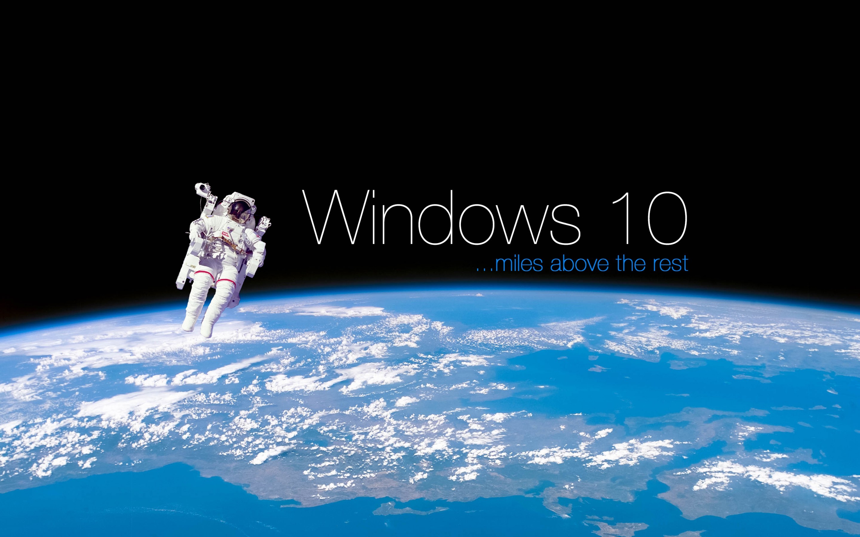 2880x1800 Windows 10 space 4k wallpaper