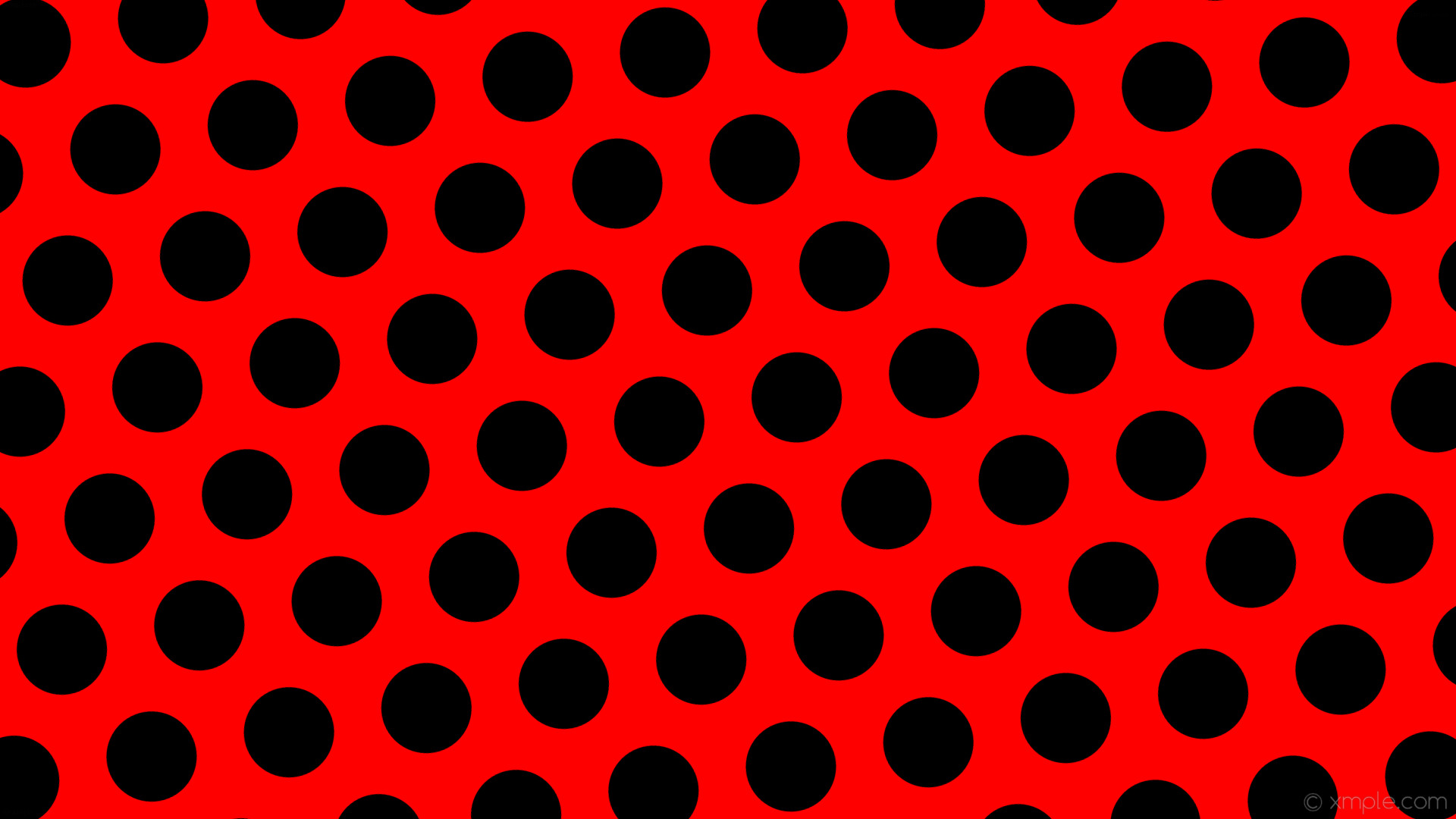 1920x1080 Wallpaper black polka dots hexagon red #ff0000 #000000 diagonal 10Â° 119px  184px