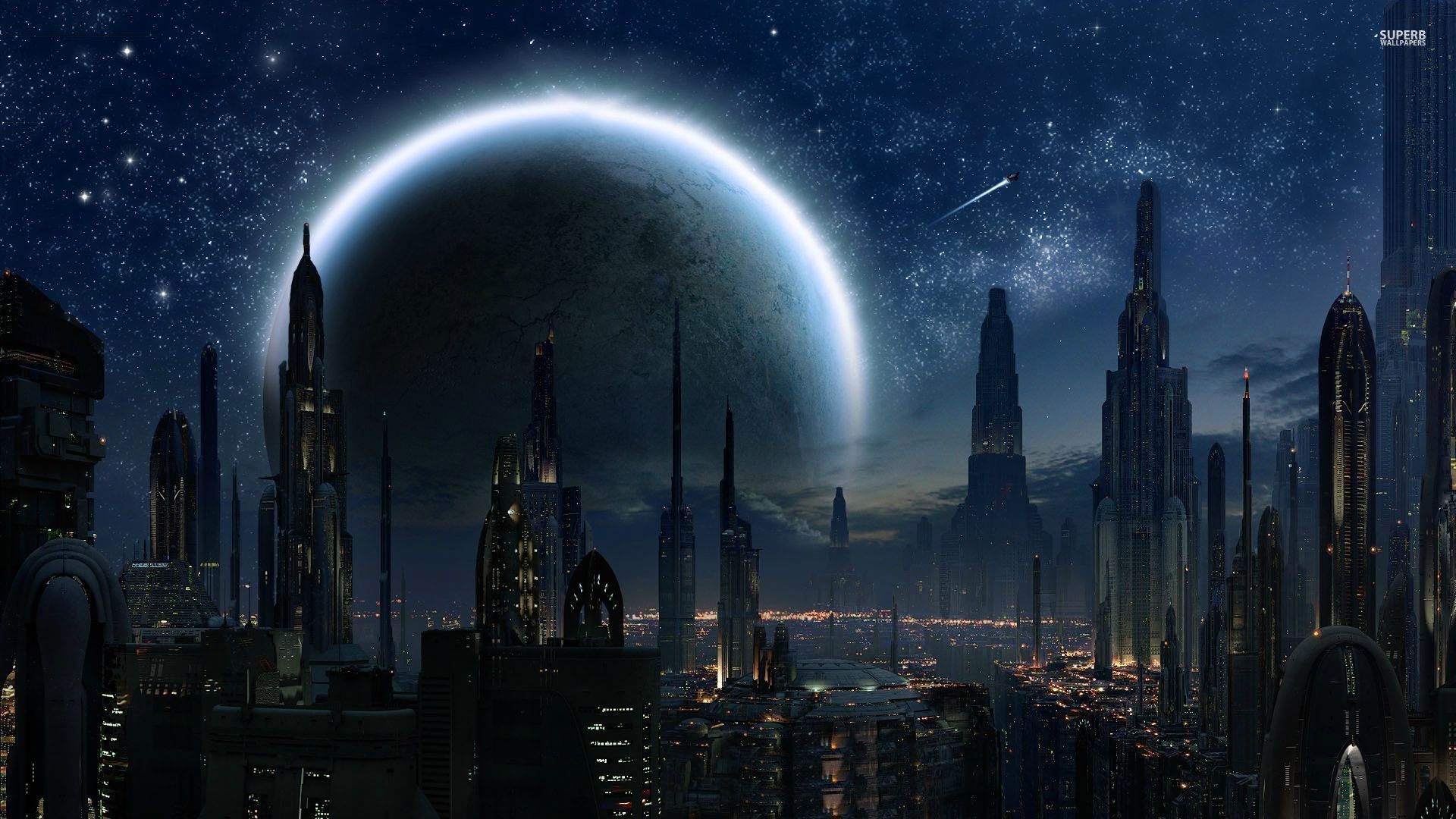 1920x1080 Coruscant - Star Wars wallpaper - Movie wallpapers - #