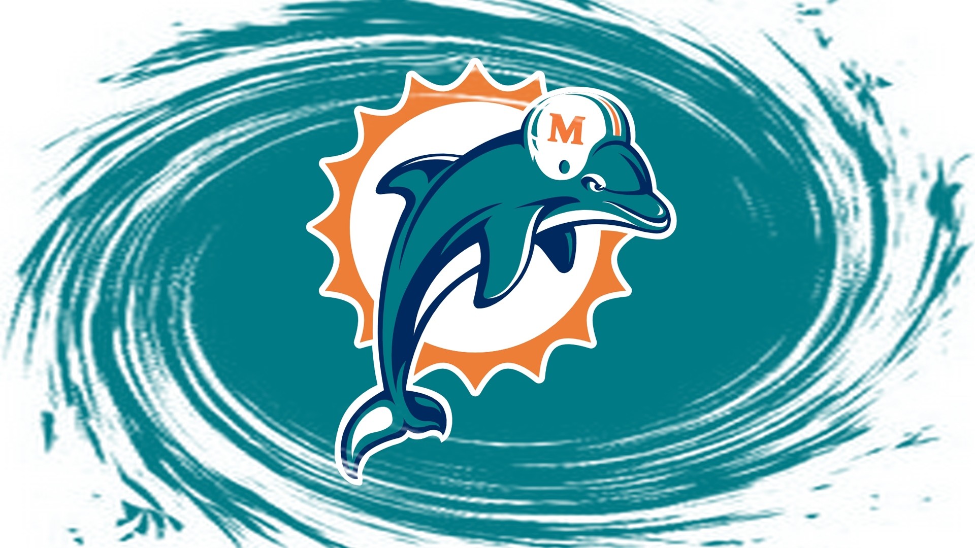 1920x1080 Miami Dolphins Logo Wallpaper | PixelsTalk.Net