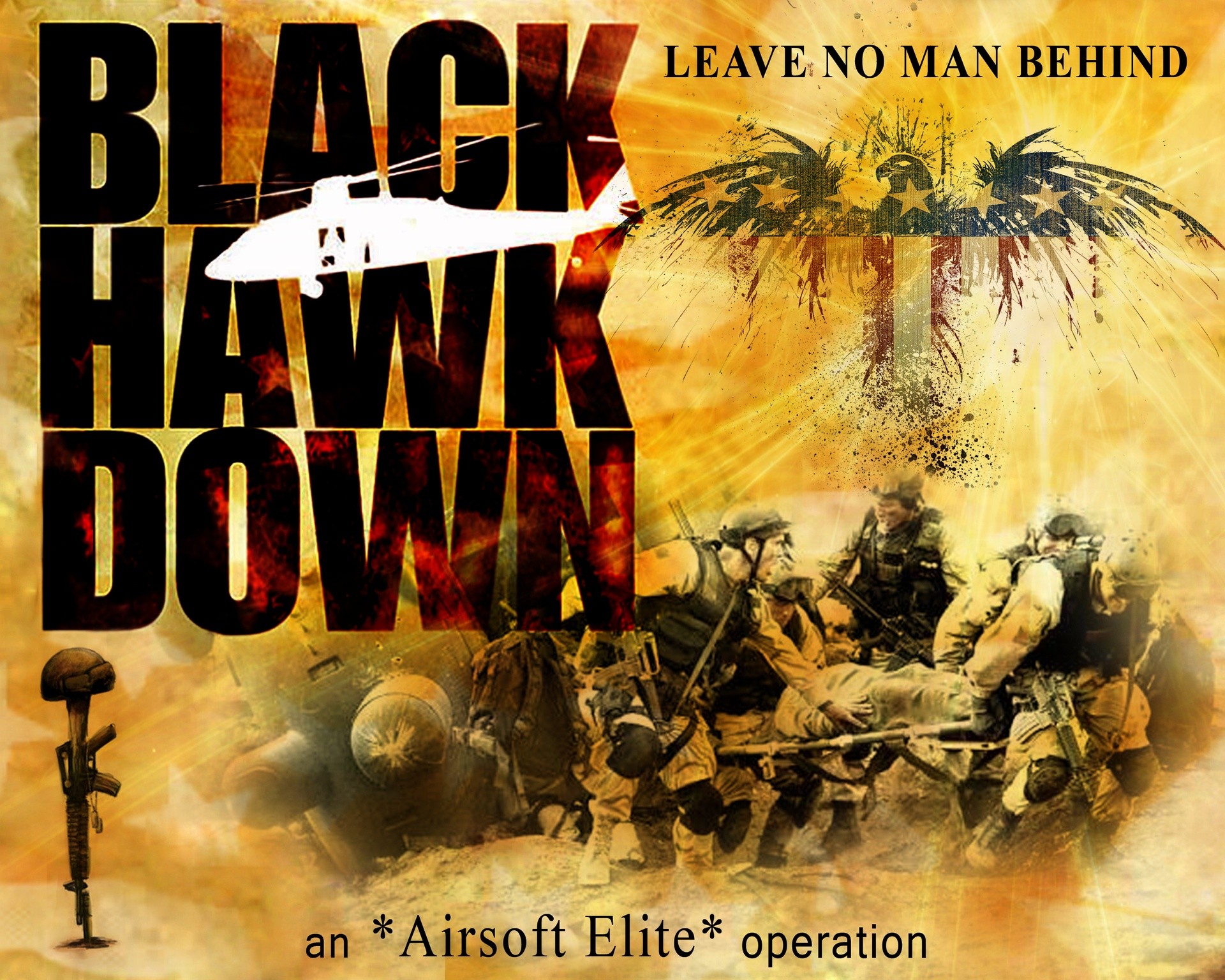 1920x1536 Black Hawk Down Poster