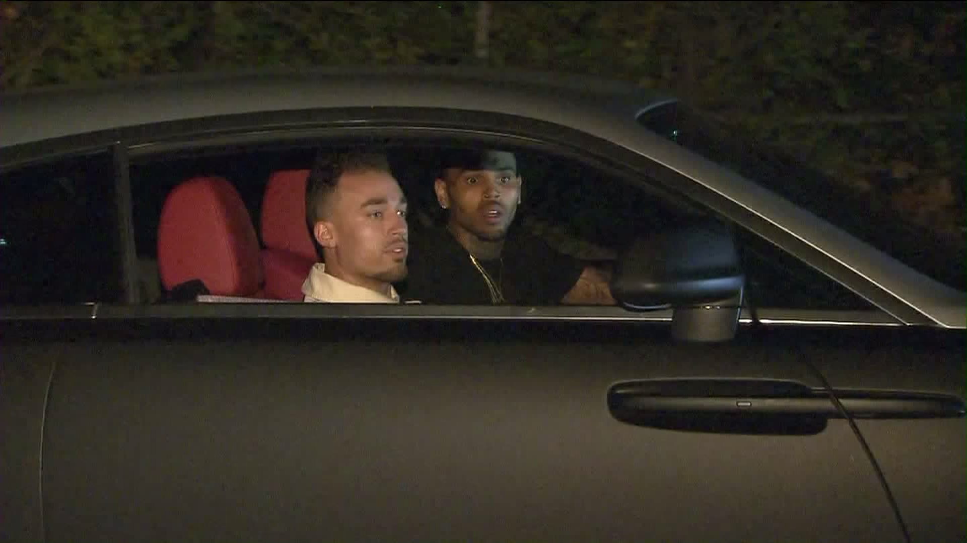 1920x1080 Chris Brown, right, returns home on July 15, 2015, after his Tarzana