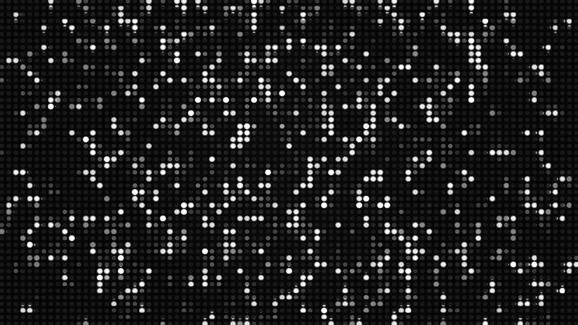 1920x1080 HD Loopable Abstract Background with nice black and white bokeh for club  visuals, LED installations