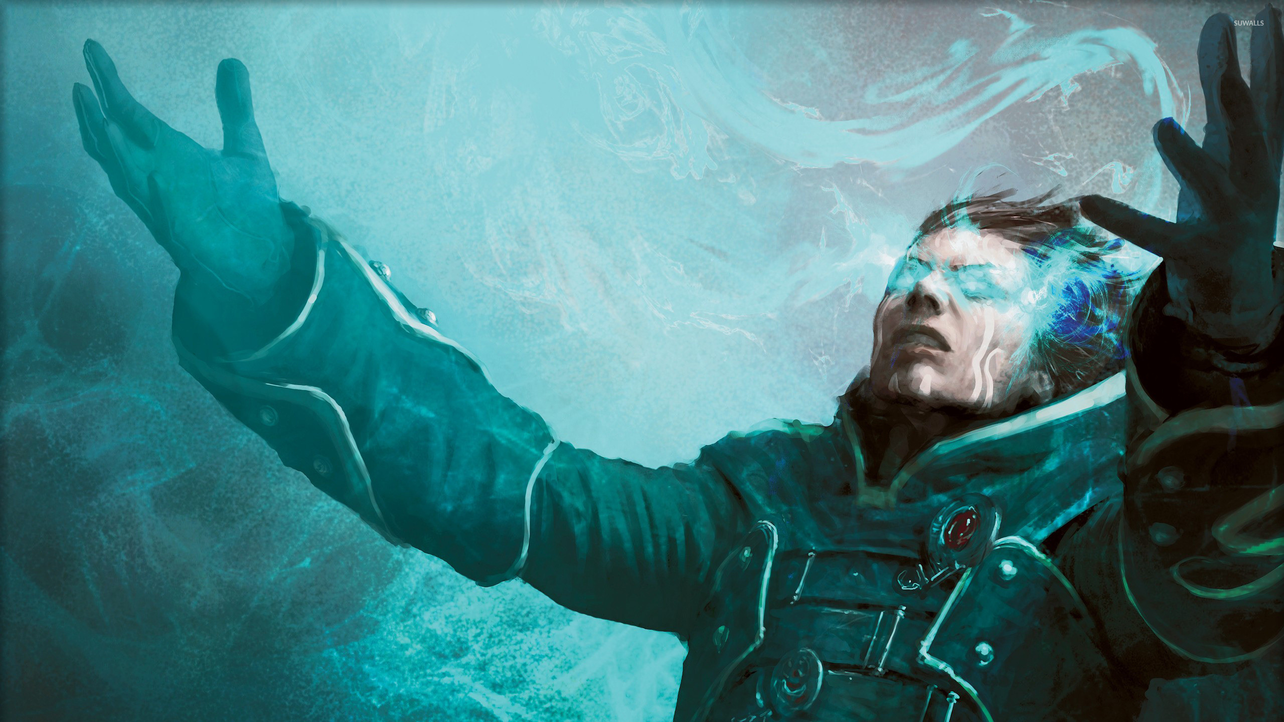 2560x1440 Jace, the Mind Sculptor - Magic: The Gathering [2] wallpaper