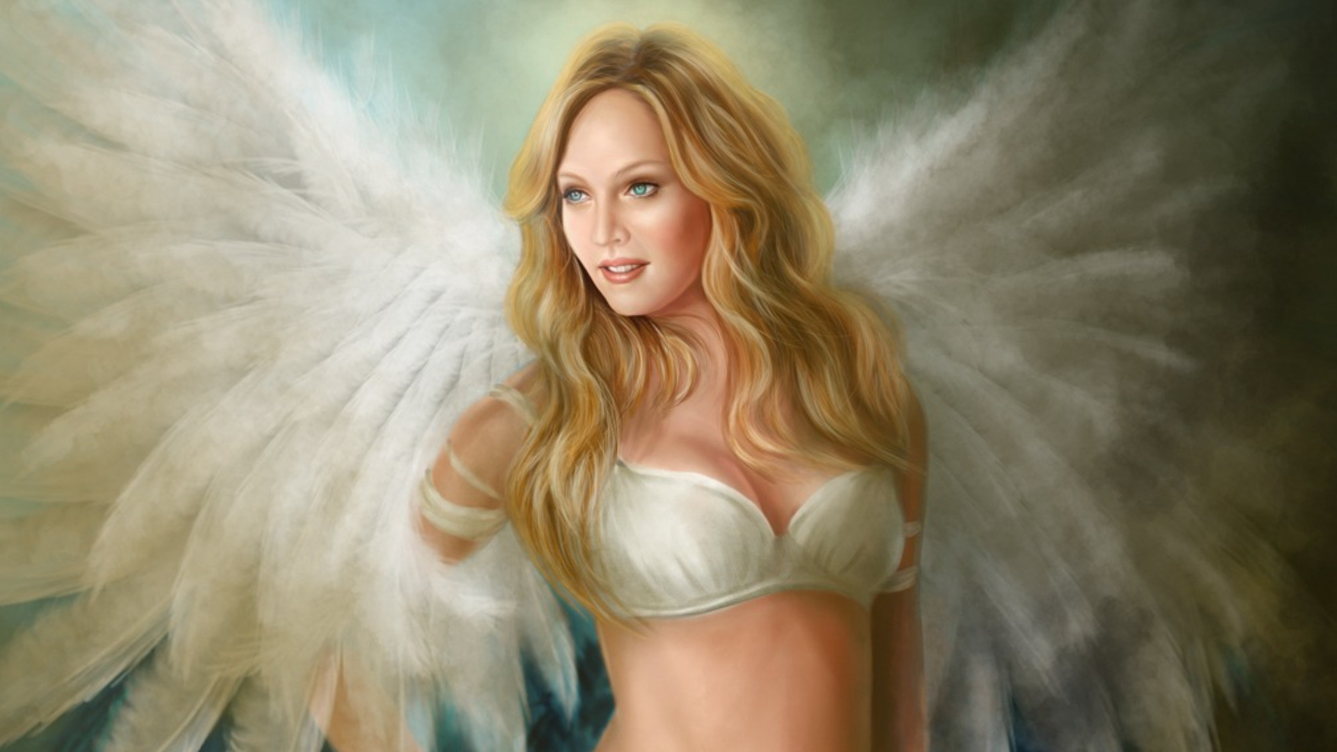 Angel Fairies Wallpaper.