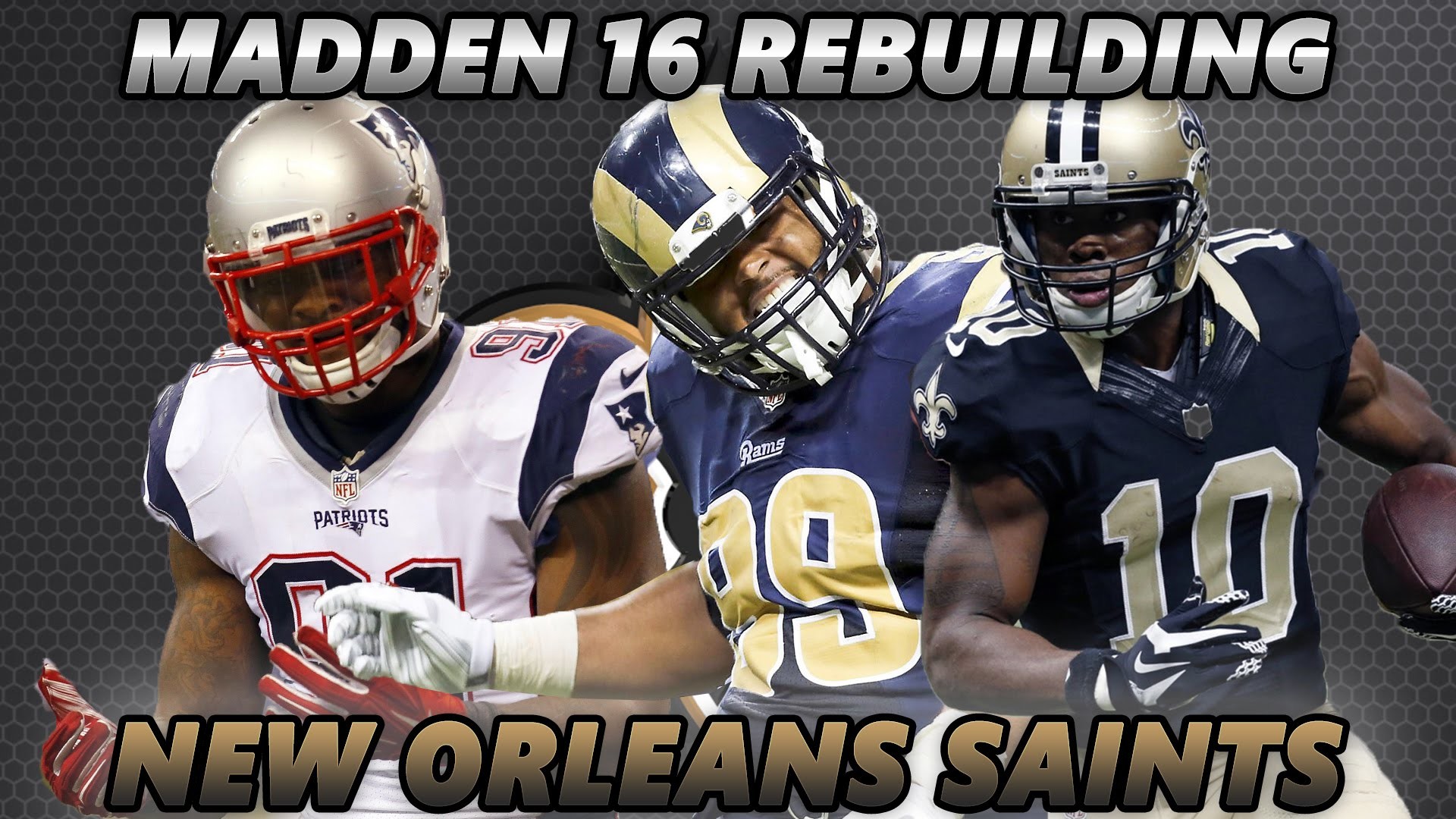 1920x1080 Madden 16 Franchise | Rebuilding The New Orleans Saints