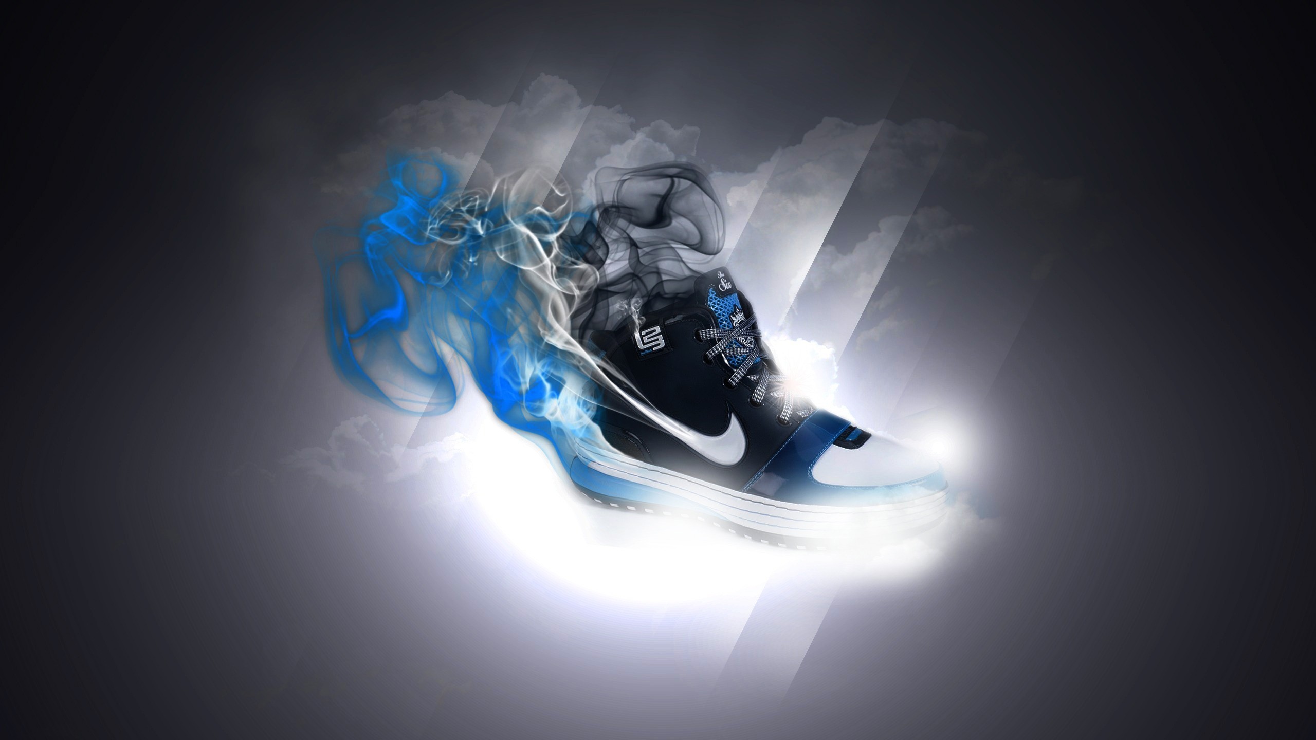 2560x1440 Nike fantasy shoes wallpaper