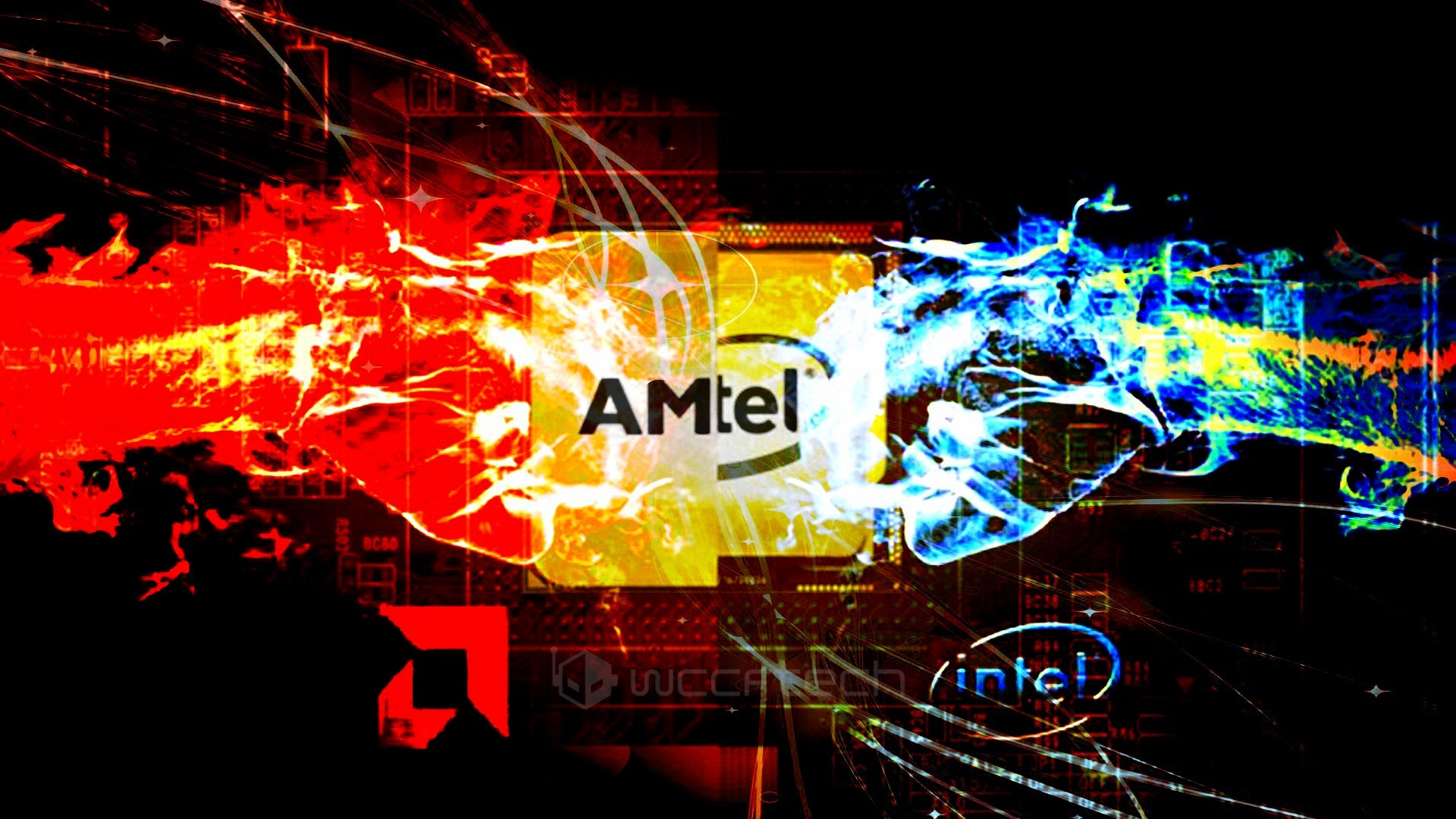 1920x1080 AMD and Intel boxing it out or giving each other bro fists? 9Source:  WCCFTech