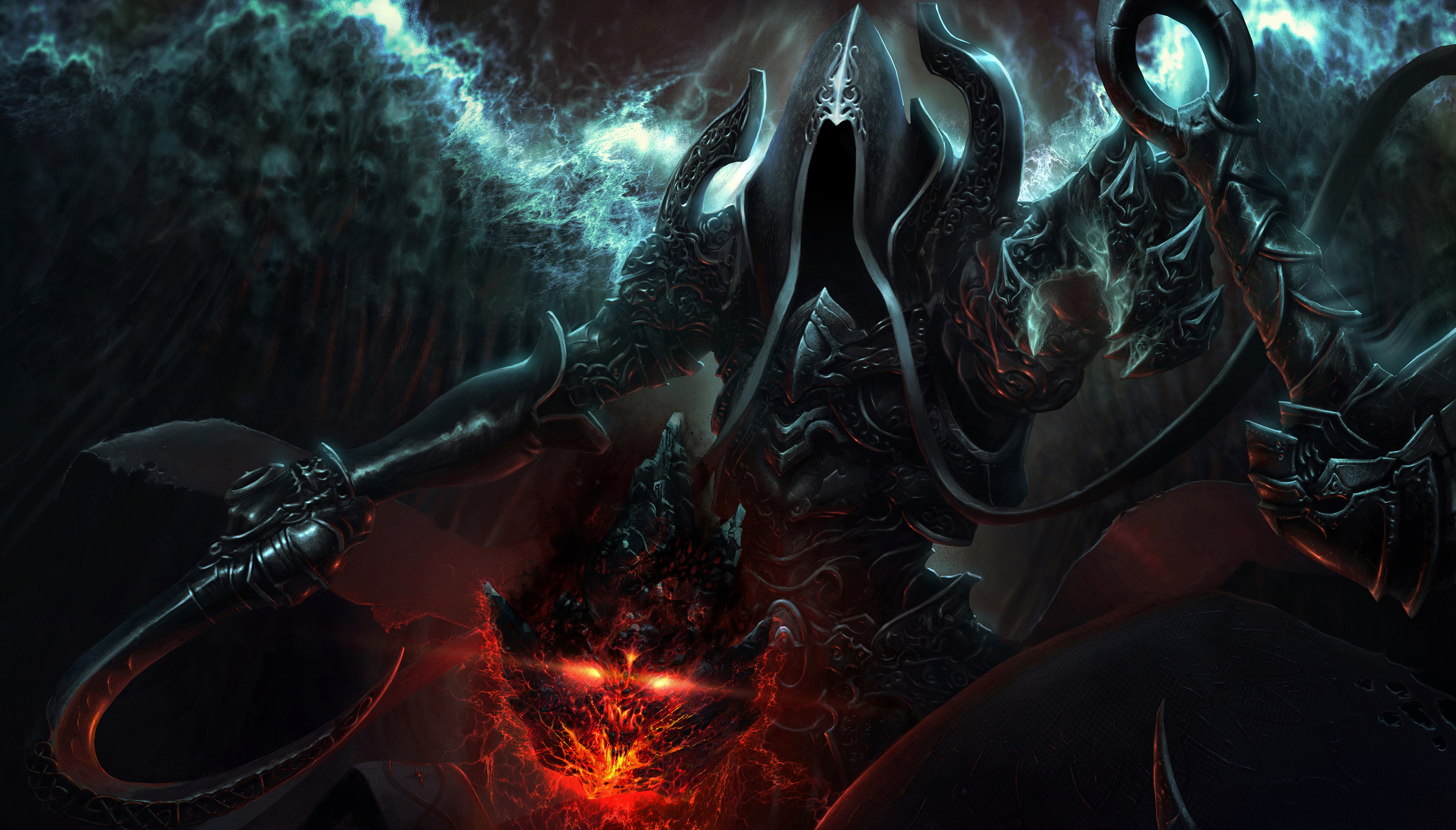 3510x2000 Video Game - Diablo III: Reaper Of Souls Malthael (Diablo III) Diablo  Wallpaper