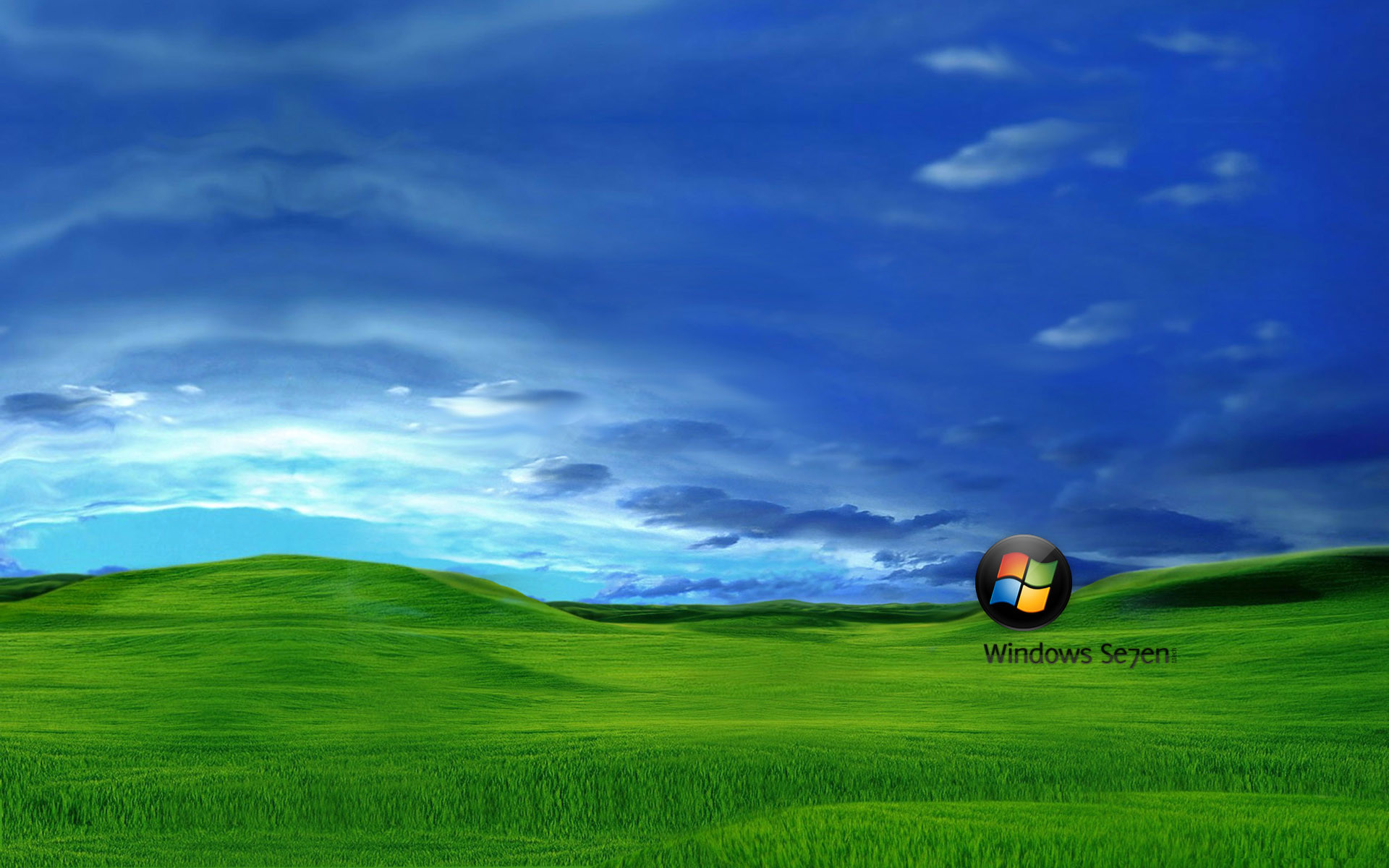 1920x1200 Windows 7 Grass Background Hd Wallpaper Wallpaper