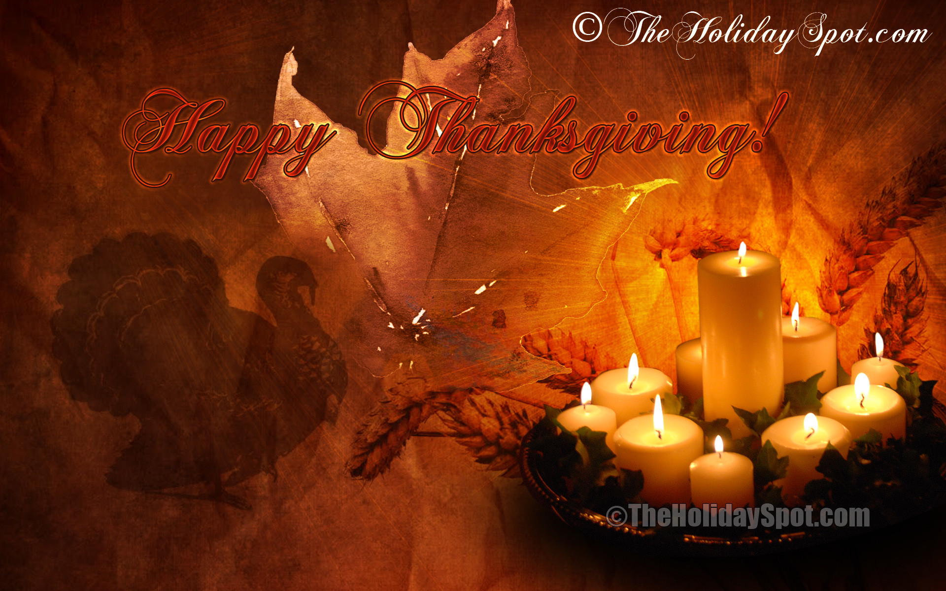 1920x1200 Thanksgiving Animated Wallpapers