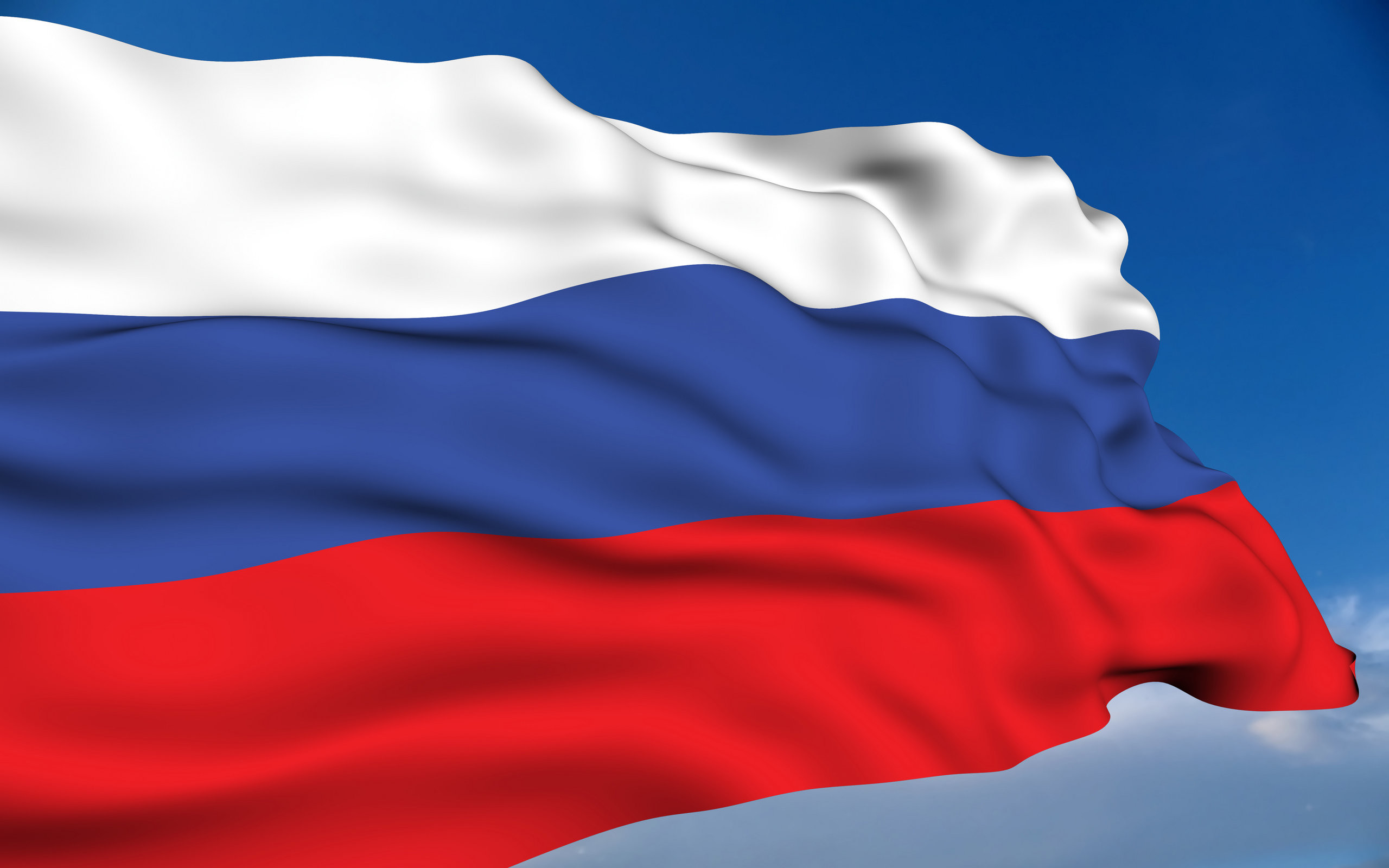 2560x1600 Russian flag