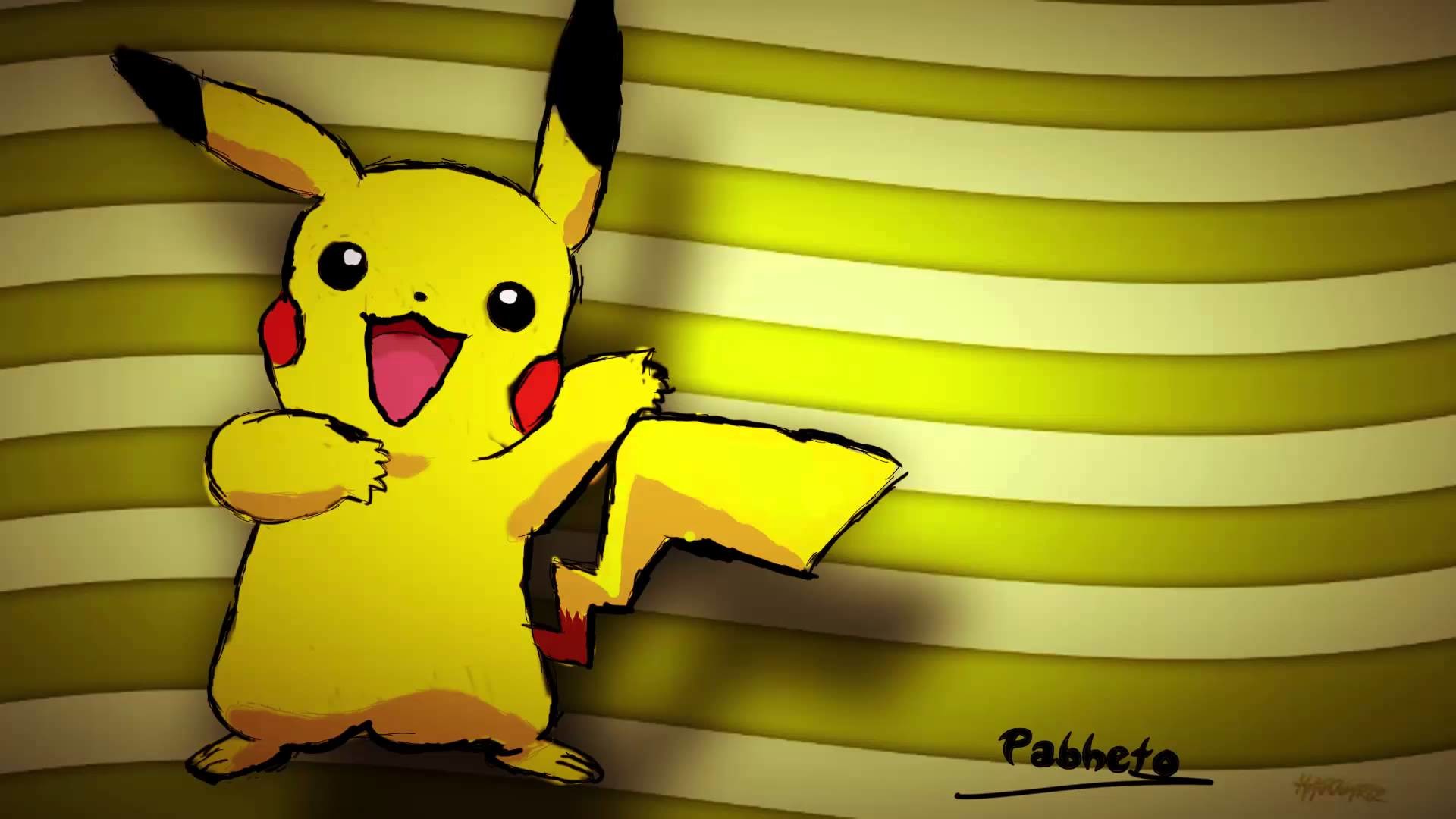 1920x1080 â Pikachu Wallpaper! â | By "{Pabhix}" and HagouArtz! | Download in  description | - YouTube