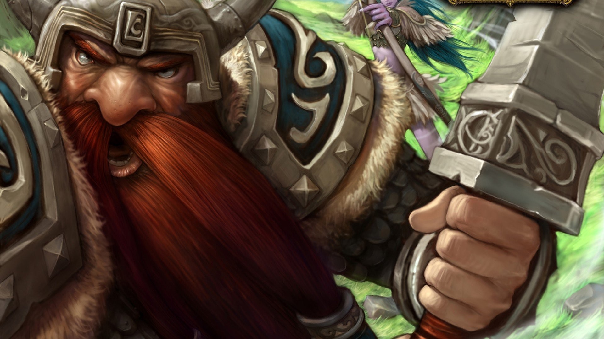 World of Warcraft охотник Дварф
