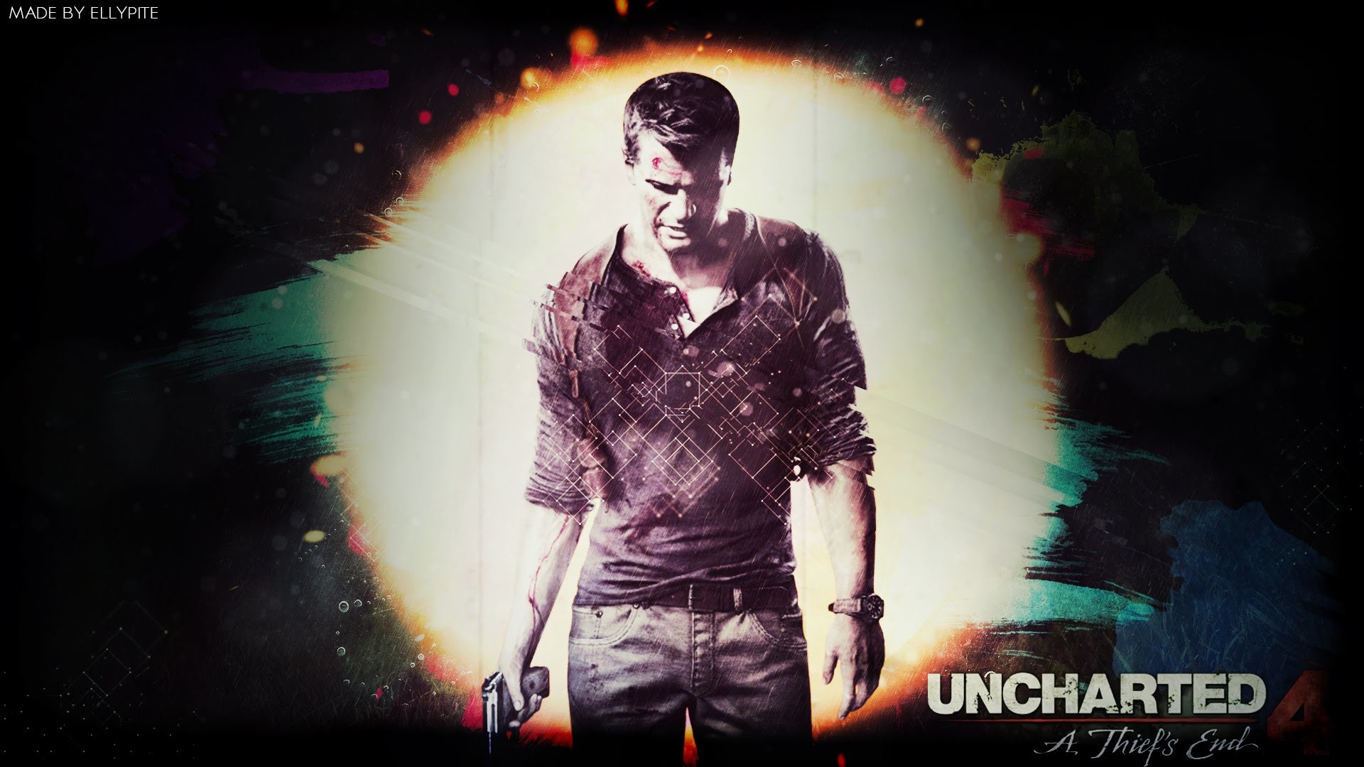 1920x1080 Uncharted 4 – A Thief's End Wallpaper [SpeedArt/Made by Ellypite] - YouTube