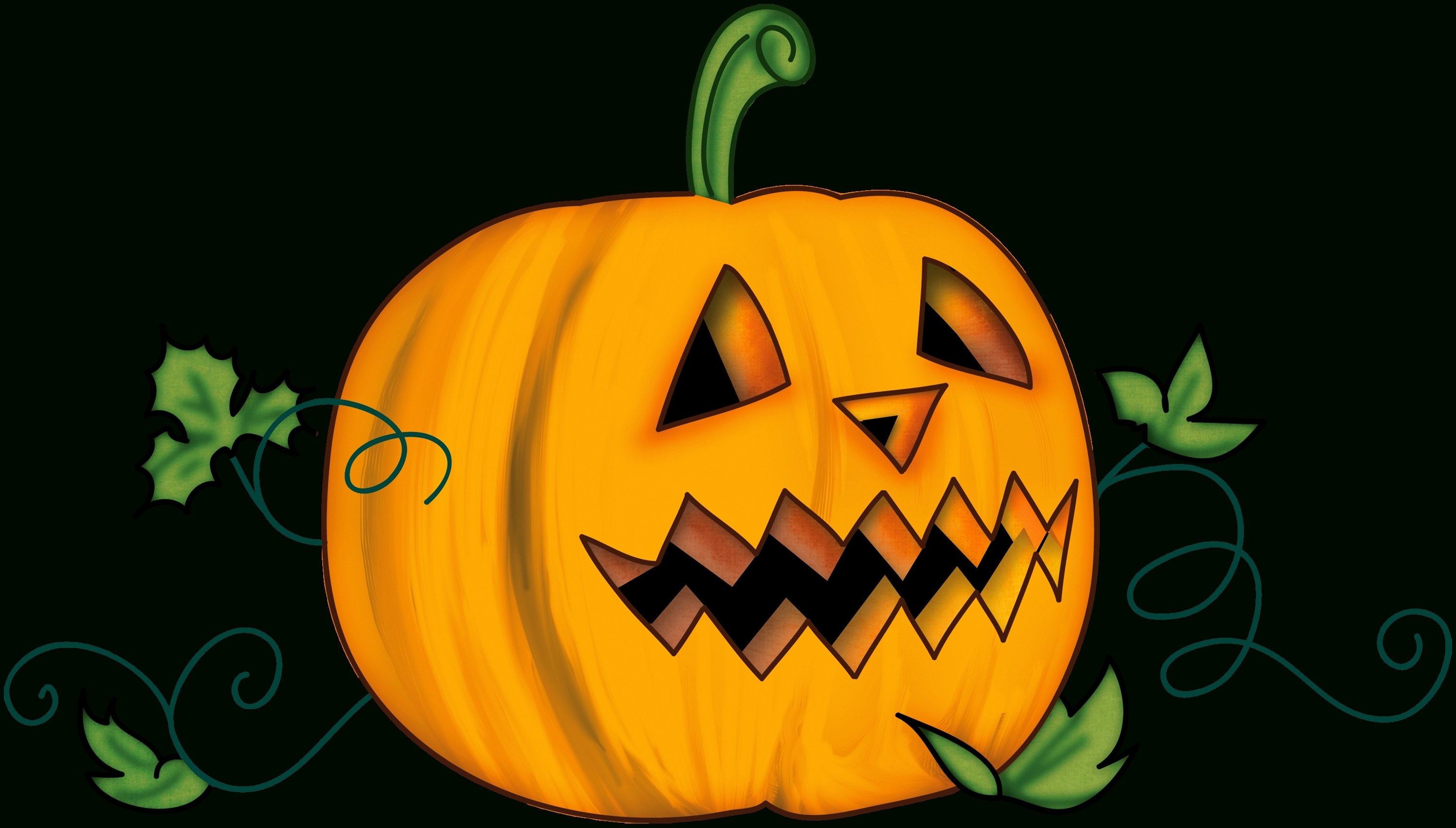 3000x1706 28+ Collection Of Halloween Pumpkin Clipart No Background | High for Pumpkin  Clipart With Clear Background