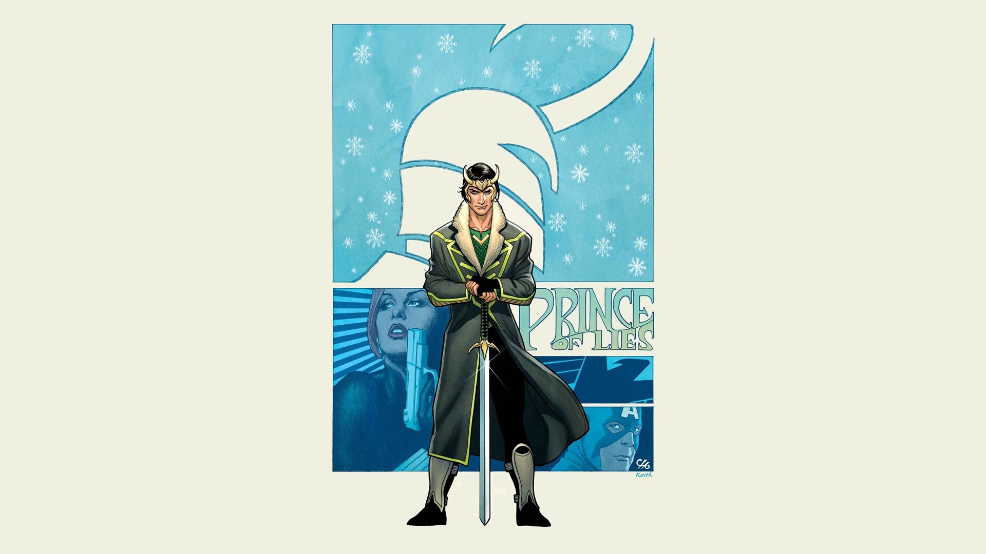 1920x1080 Comics - Loki: Agent of Asgard Wallpaper