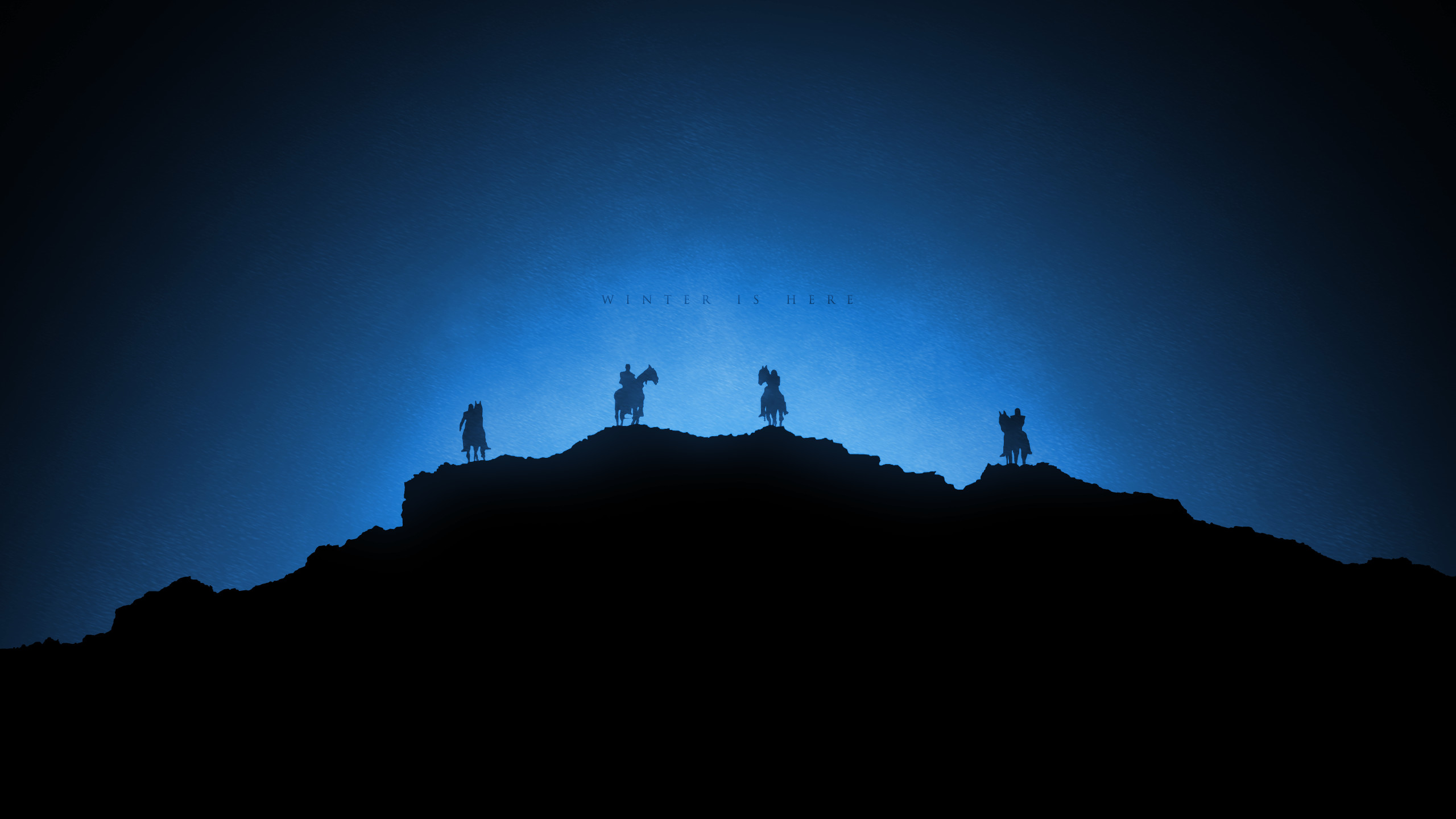 2560x1440 Everything[EVERYTHING] I made this White Walker wallpaper ...