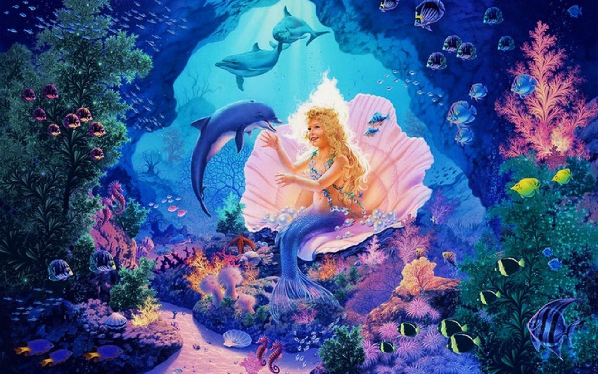 1920x1200 Little Mermaid Princess wallpapers and stock photos