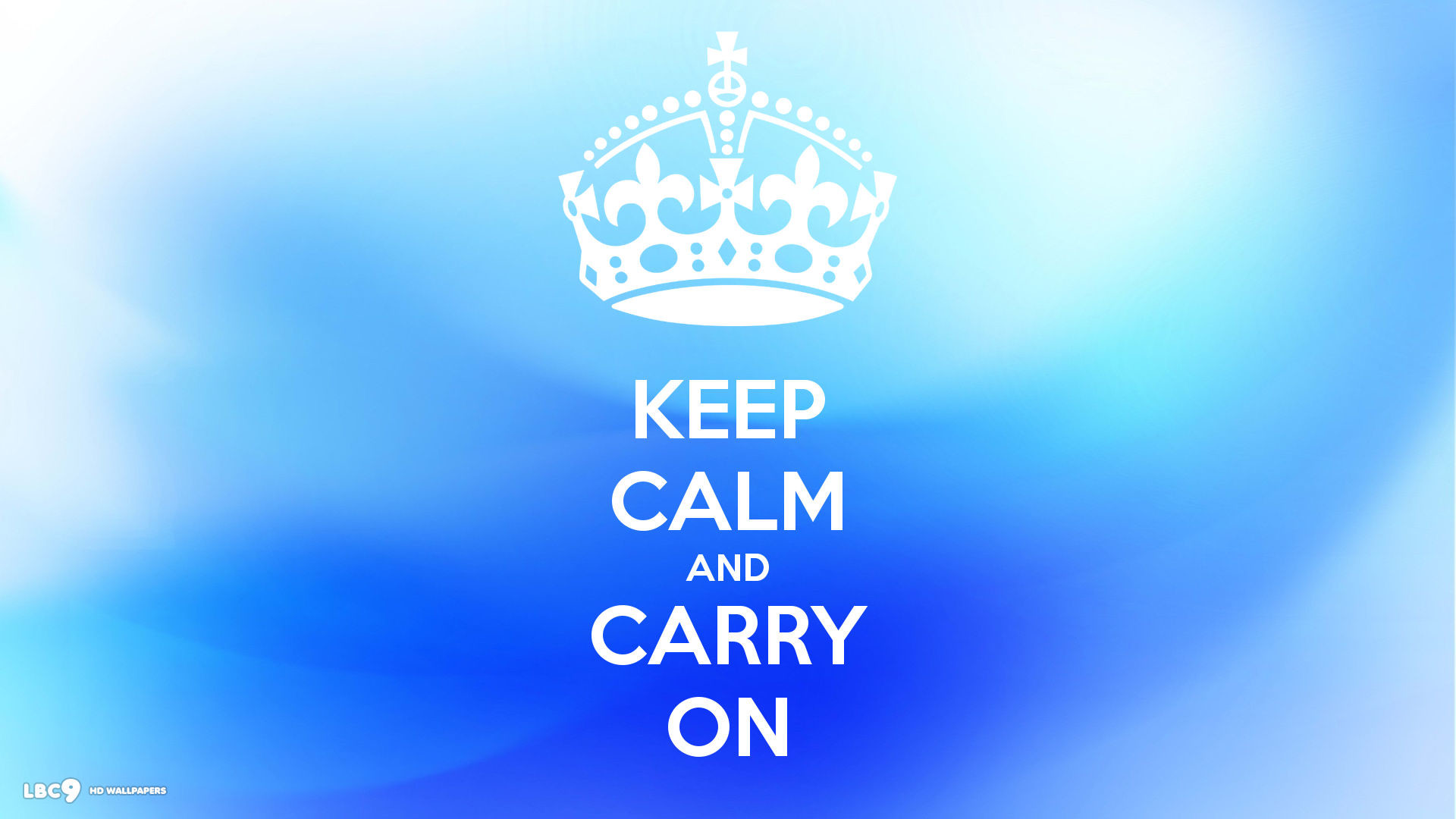 1920x1080 keep calm and carry on 1920 blue abstract background