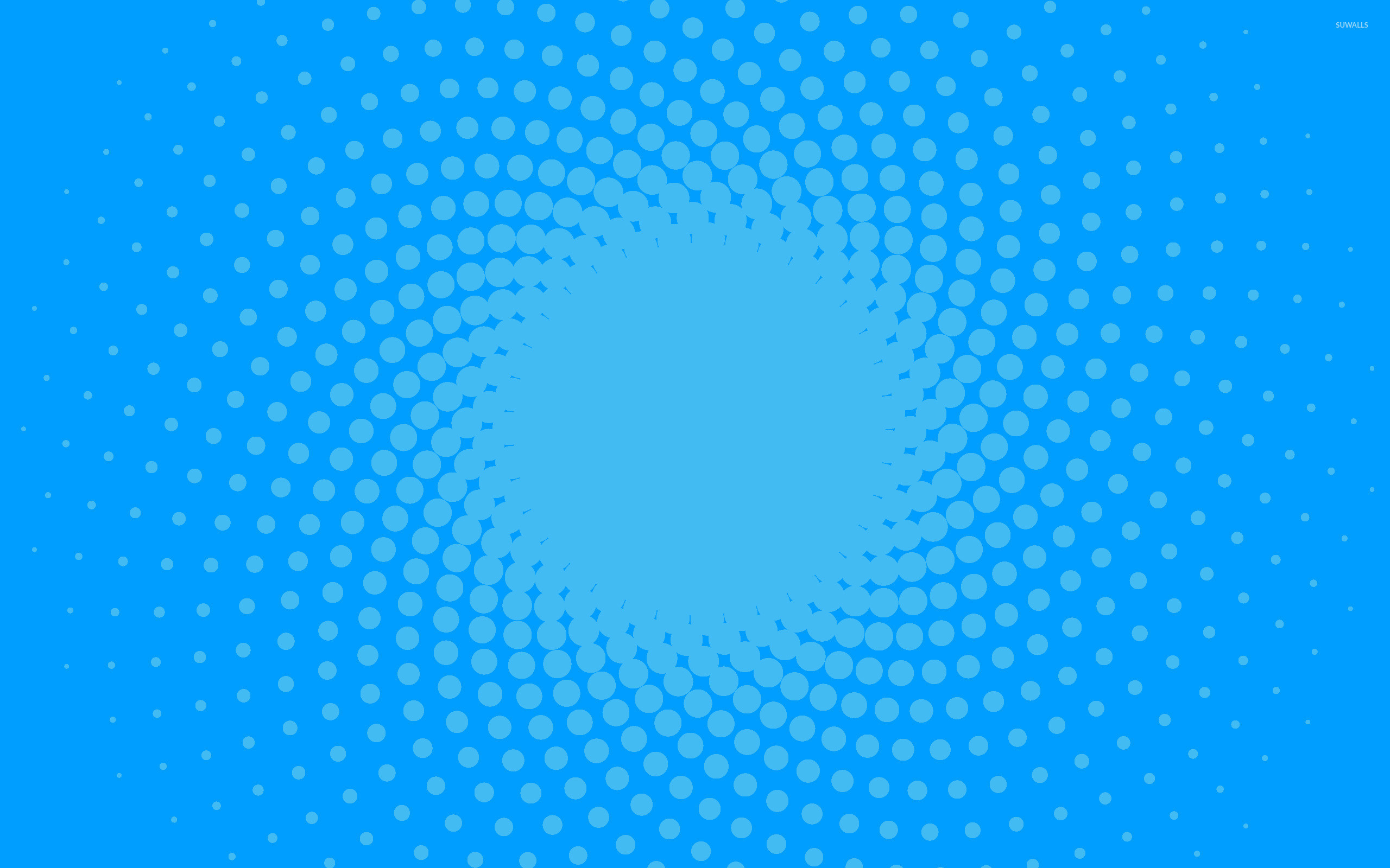 2560x1600 Blue circles wallpaper - Abstract wallpapers - #21552