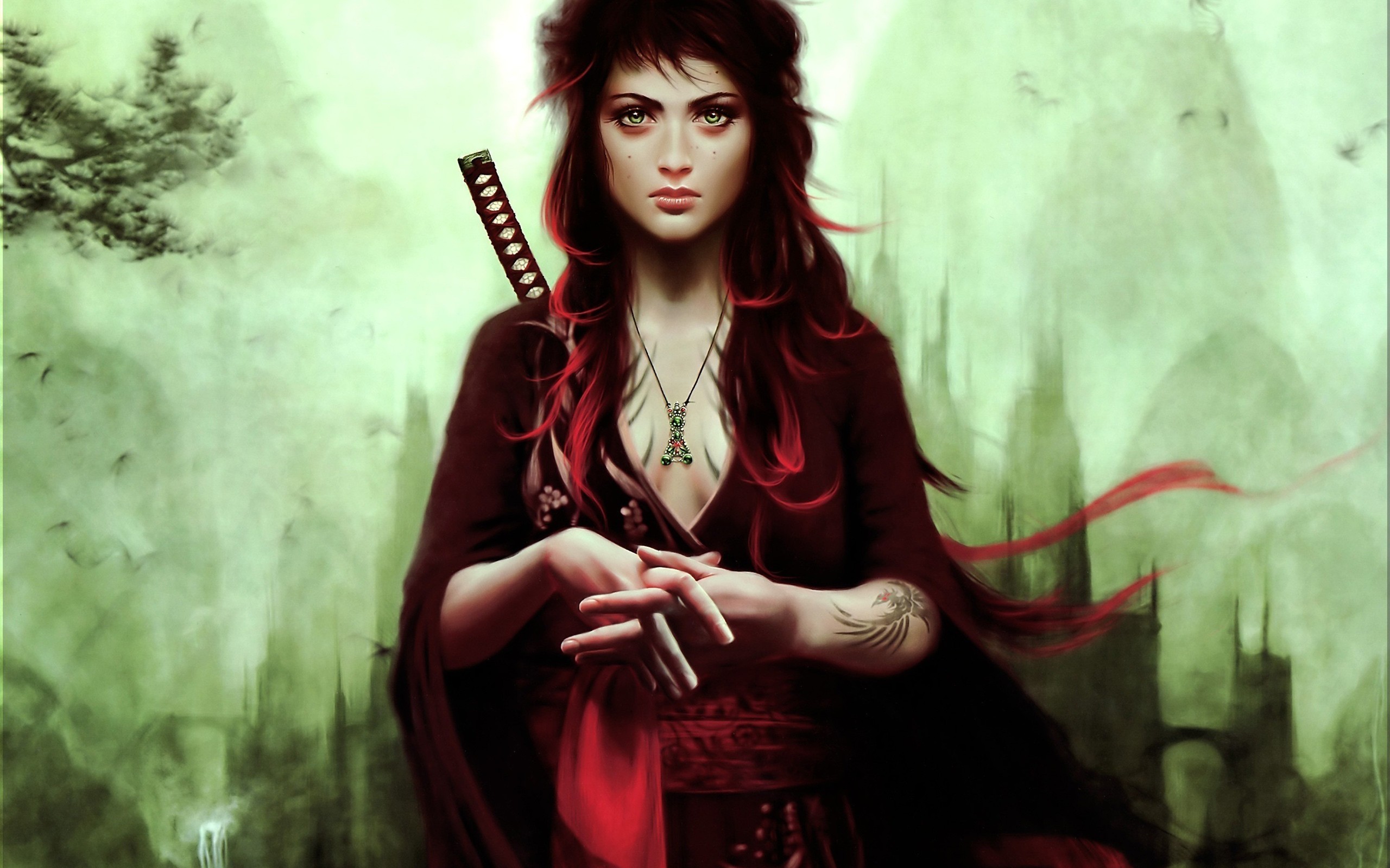 2560x1600 HD Wallpaper | Background ID:330086.  Fantasy Women Warrior
