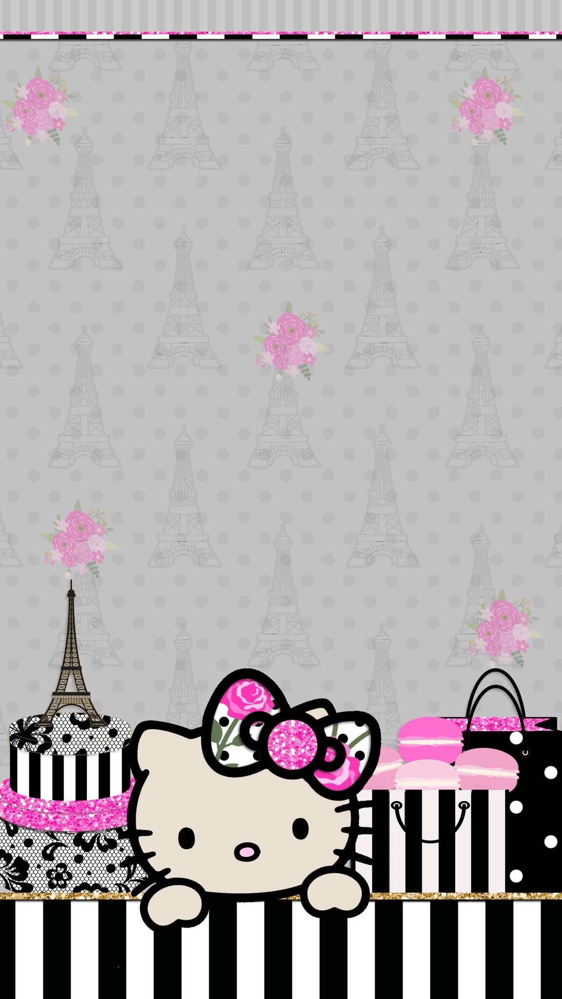 1152x2048 Hello Kitty Wallpaper, Pink Wallpaper, Wallpaper Backgrounds, Iphone  Wallpapers, Pretty Backgrounds, Vintage Wallpapers, Designer Wallpaper,  Holy Chic, ...