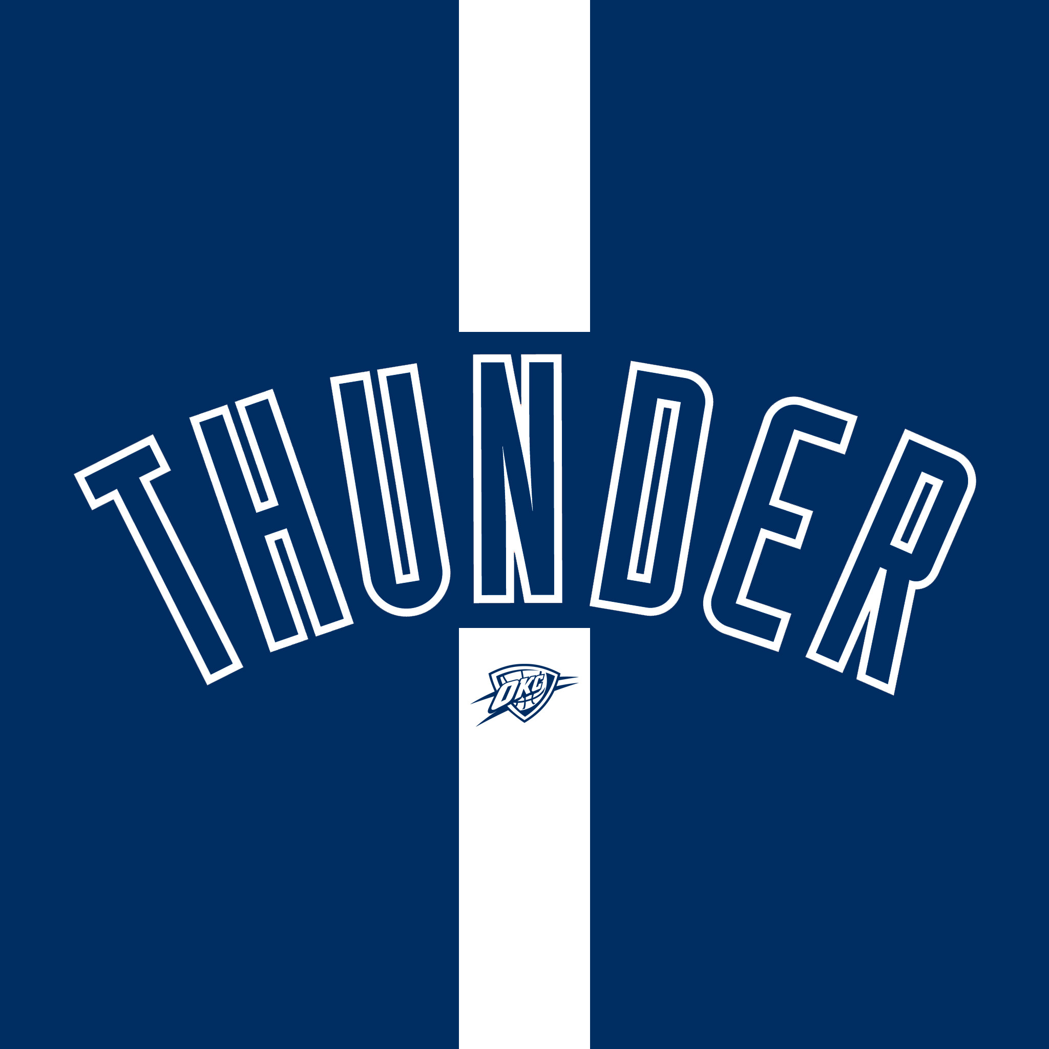 2048x2048 Oklahoma City Thunder Basketball Team Logo Wallpapers HD / Desktop and  Mobile Backgrounds