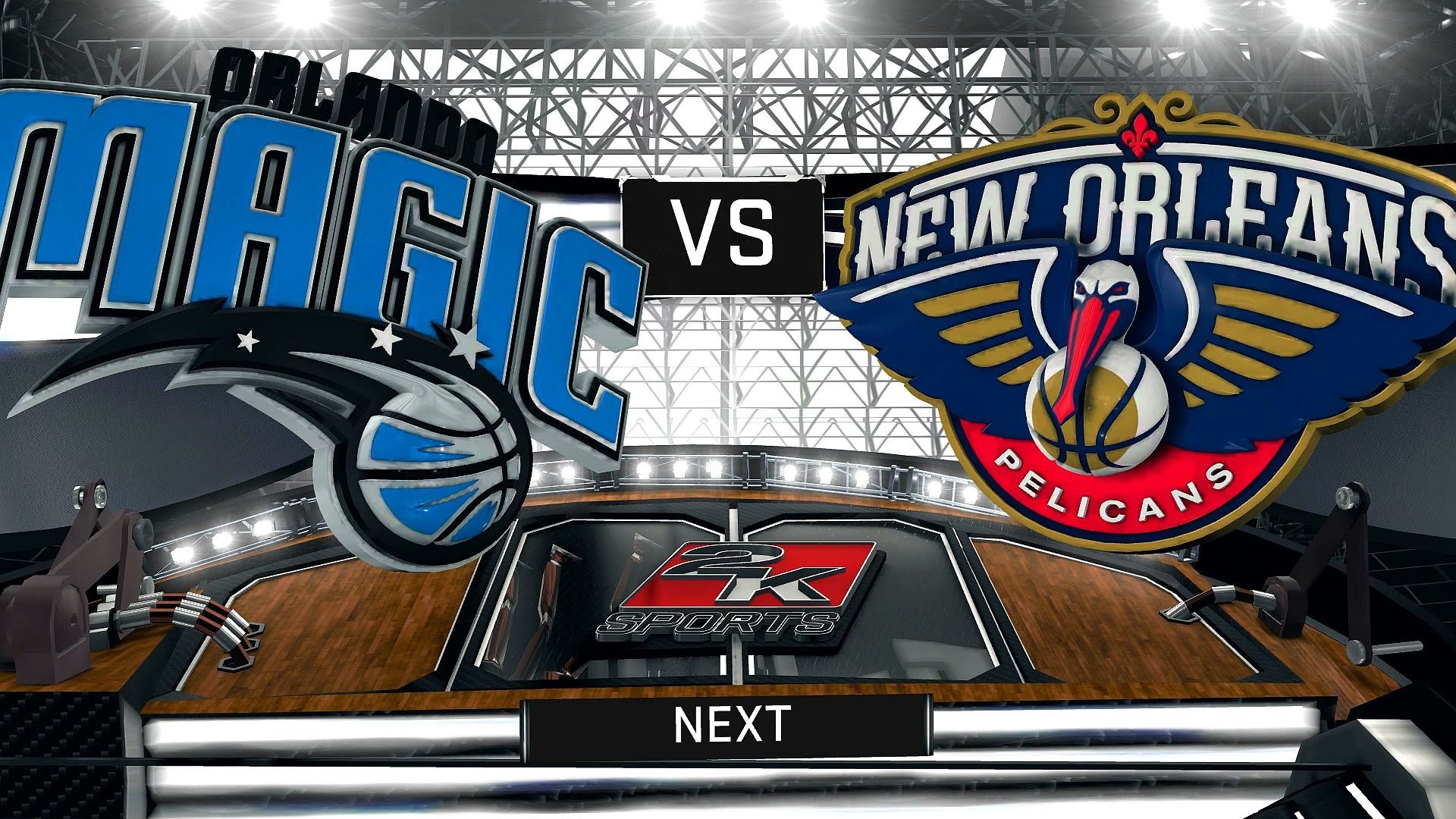 1920x1080 PS4: NBA 2K17 - Orlando Magic vs. New Orleans Pelicans [1080p 60 FPS] -  YouTube