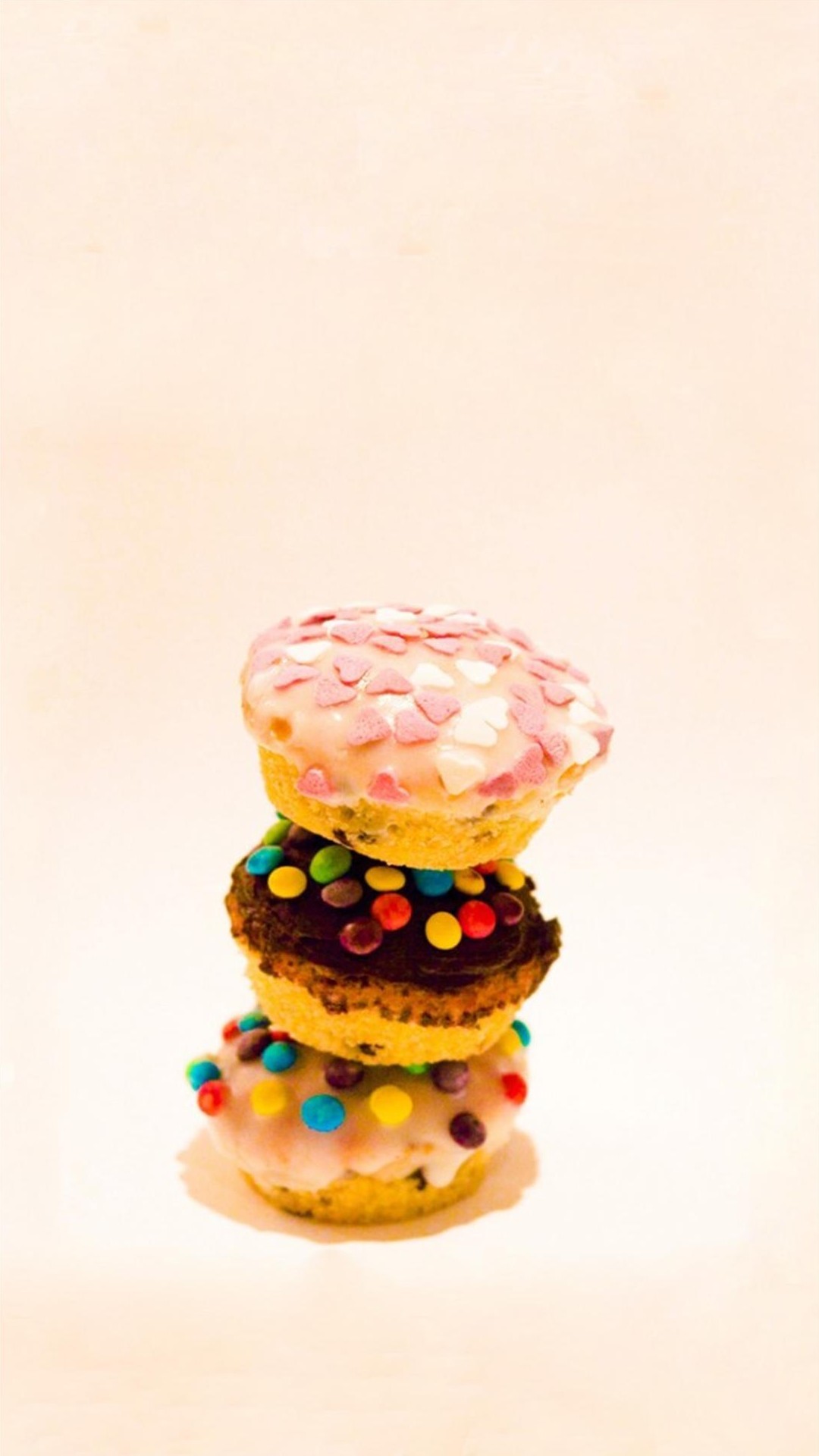 1080x1920 Delicious Cute Colorful Cupcake #iPhone #6 #plus #wallpaper