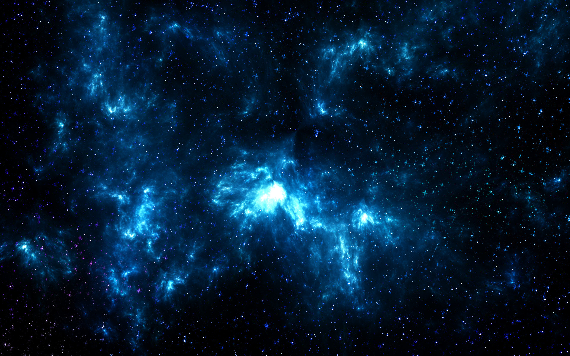 1920x1200 Awesome Blue Space Wallpaper