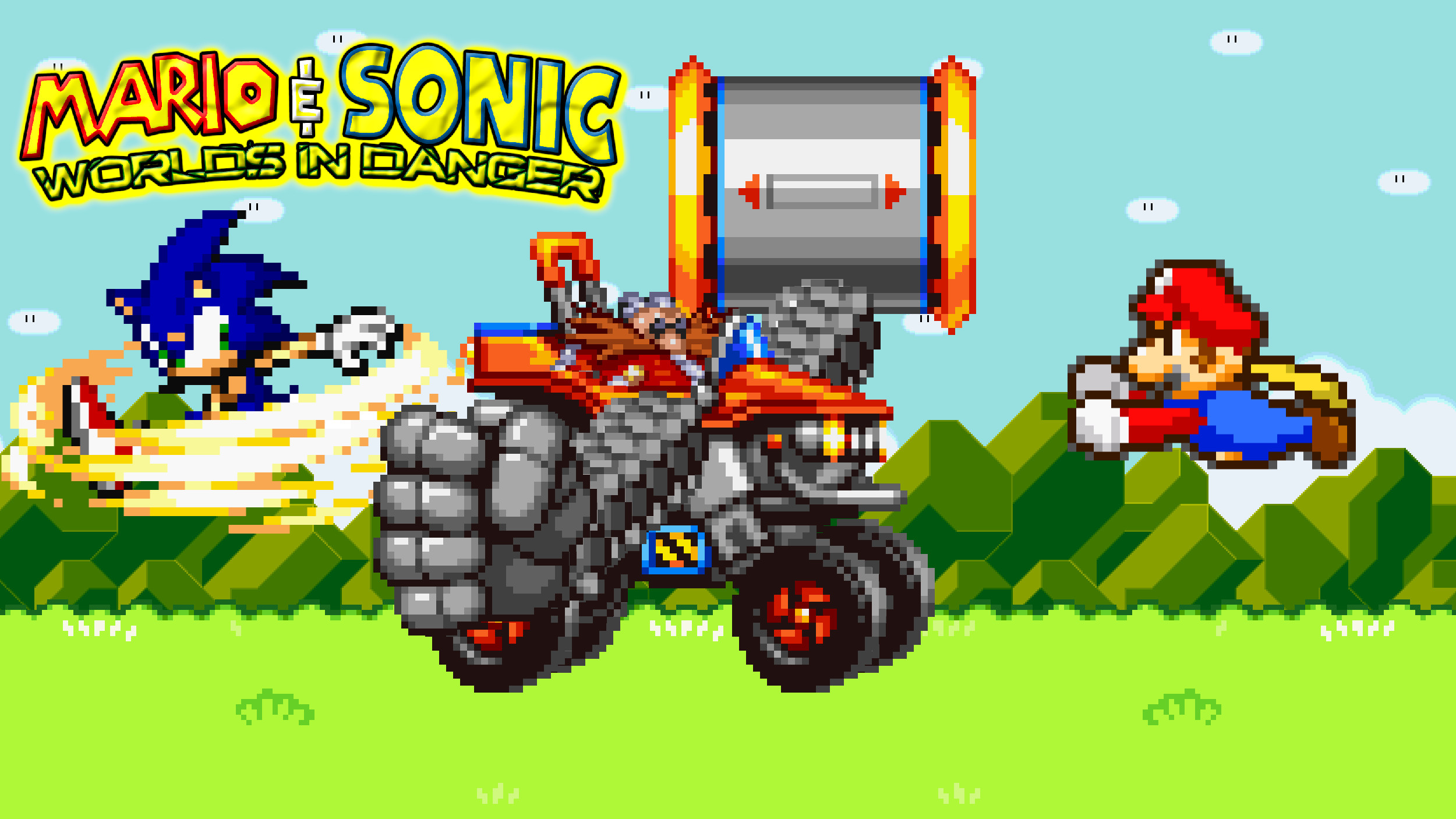 2500x1406 ... Mario and Sonic vs Dr Eggman by jmkrebs30