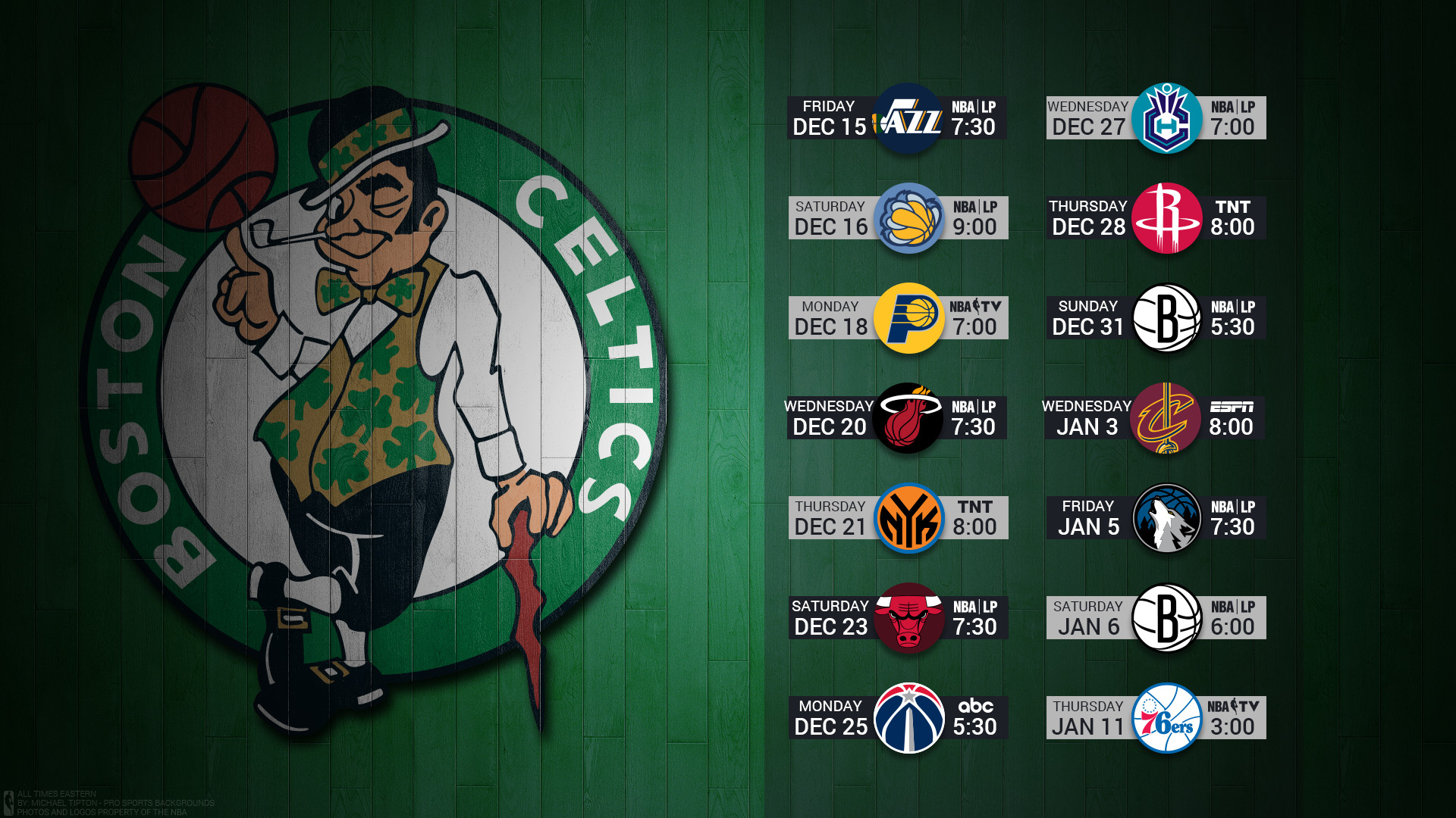 1920x1080 Boston Celtics 2017 nba basketball team logo december schedule hardwood  wallpaper free on mac and desktop