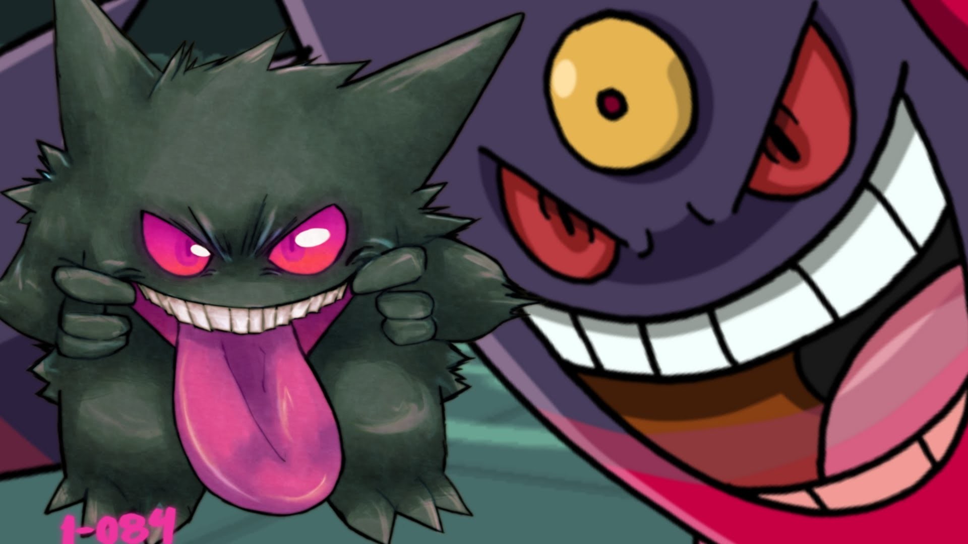 1920x1080 This is What Happens When Gengar and Mega Gengar Fight!