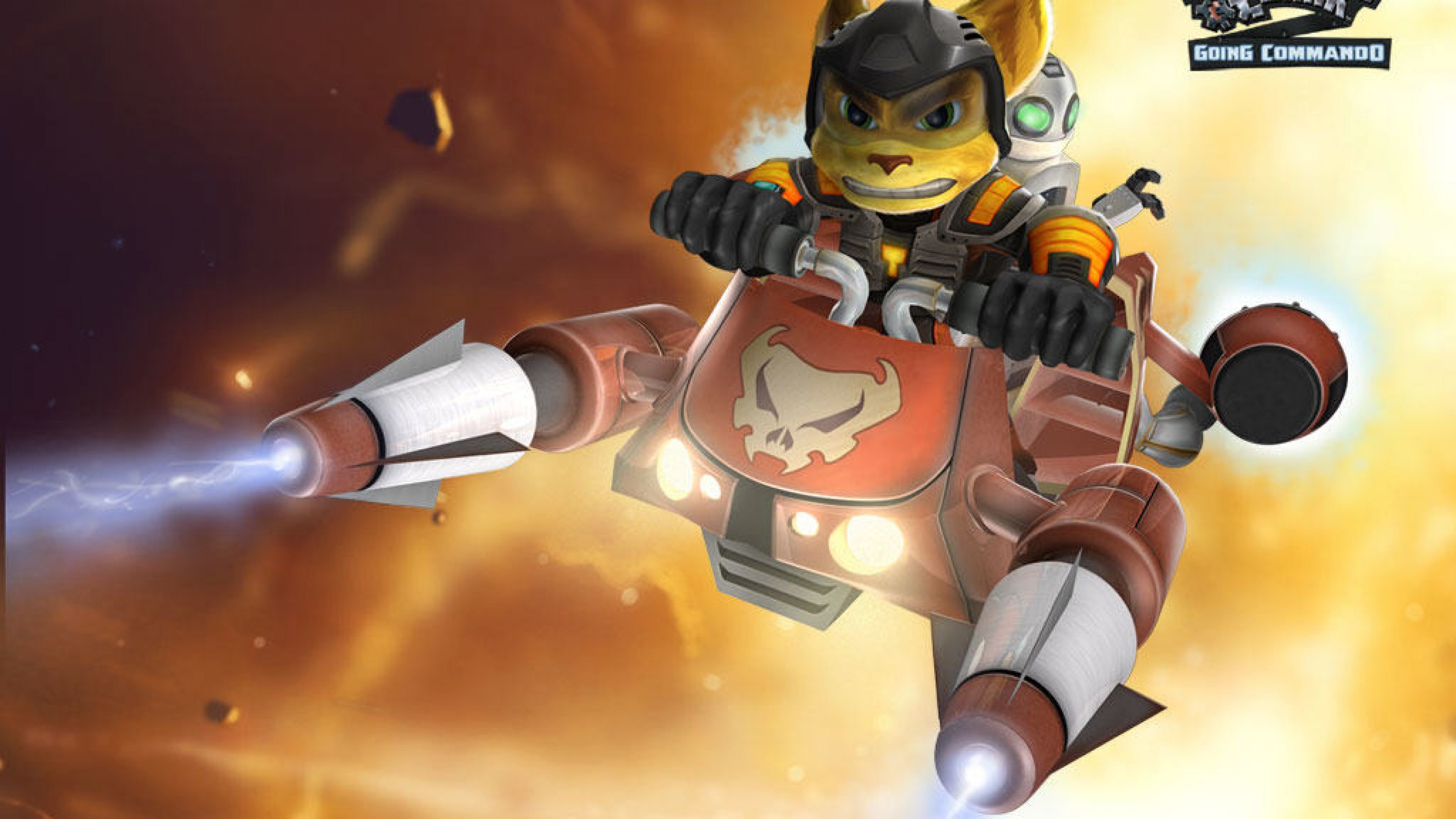 3840x2160 ratchet and clank going commando wallpaper