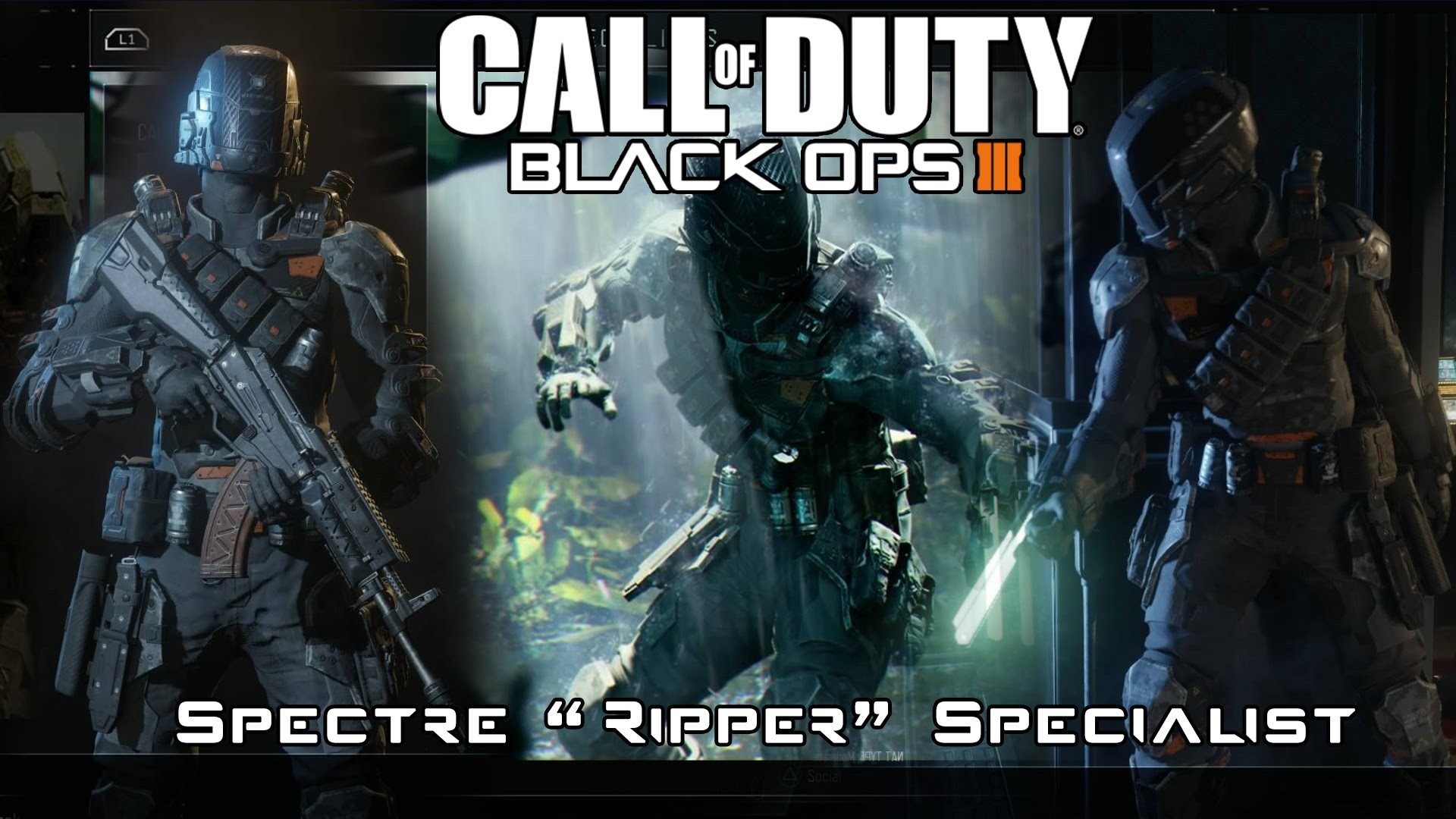 1920x1080 Spectre "Ripper" Specialist Review | Black Ops 3 Beta