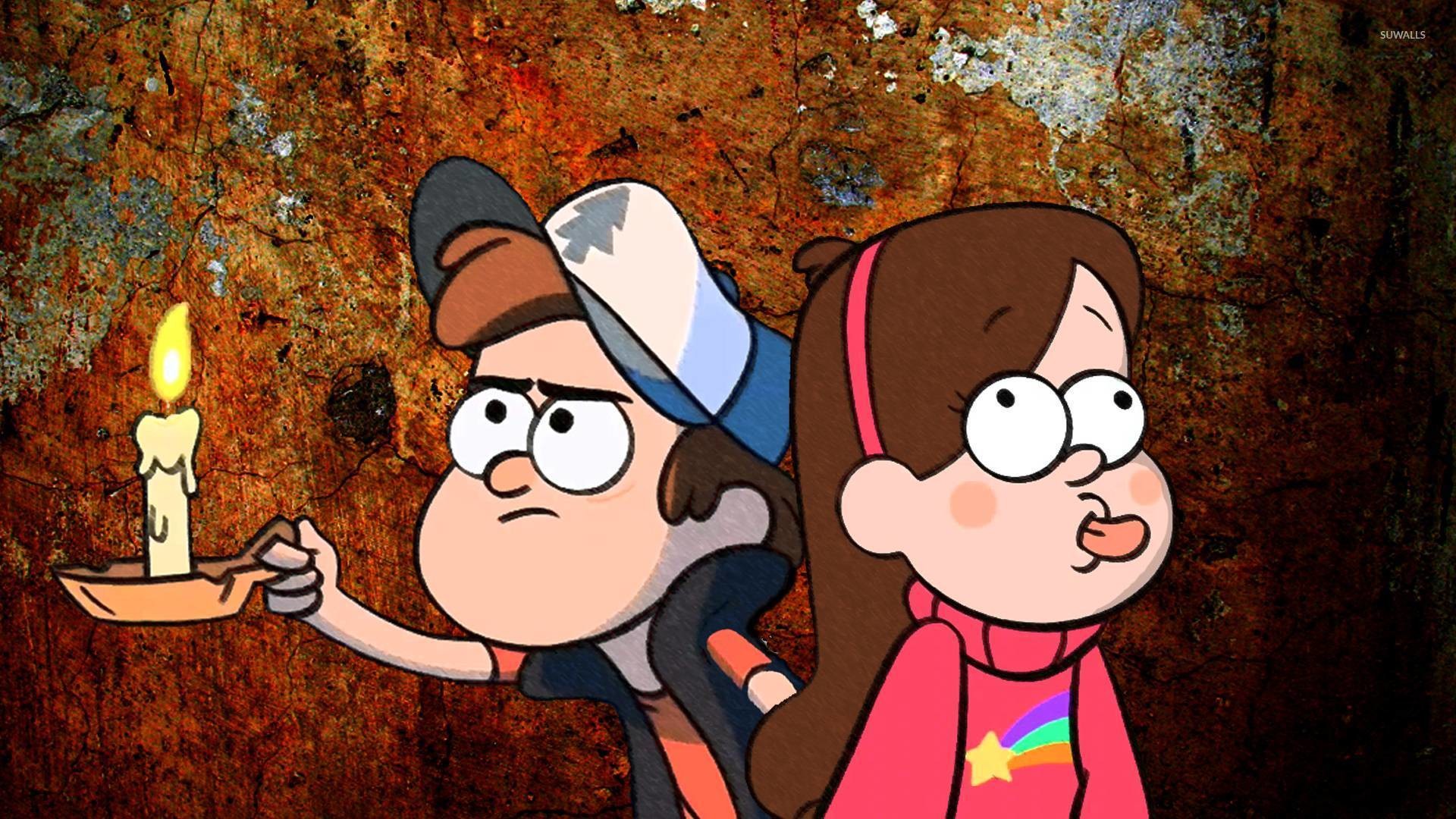 1920x1080 Dipper and Mabel from Gravity Falls by atticuslover12 on DeviantArt