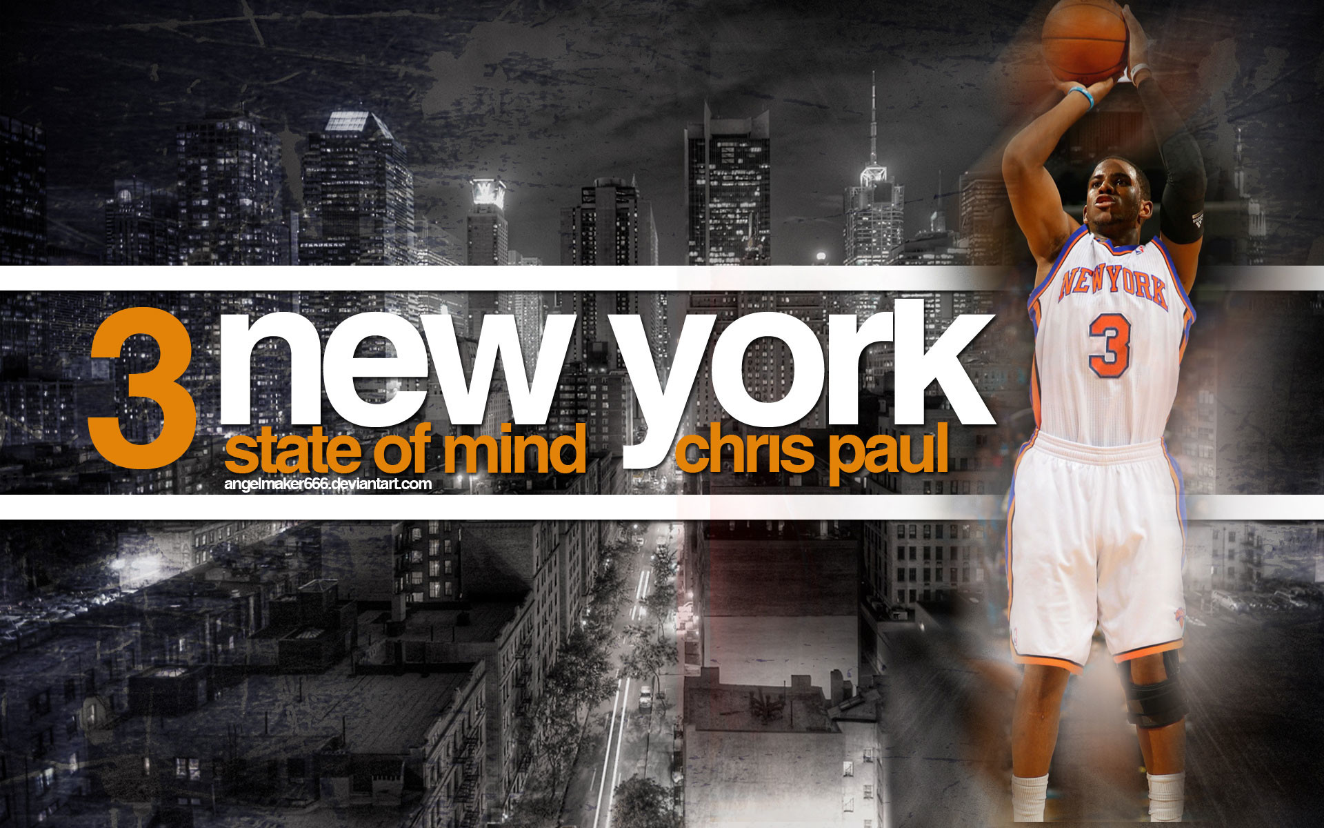 1920x1200 Chris Paul New York Knicks Widescreen