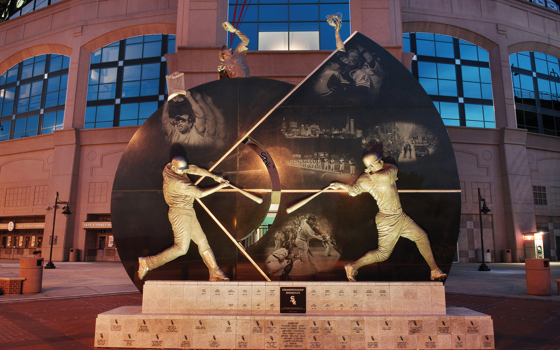 1920x1200 Mlb, Sports, Chicago White Sox Monument, Baseball, Chicago White Sox