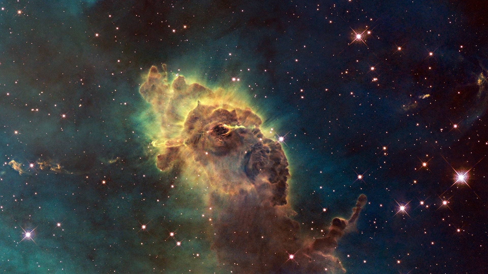 1920x1080 Hubble Deep Space Wallpaper