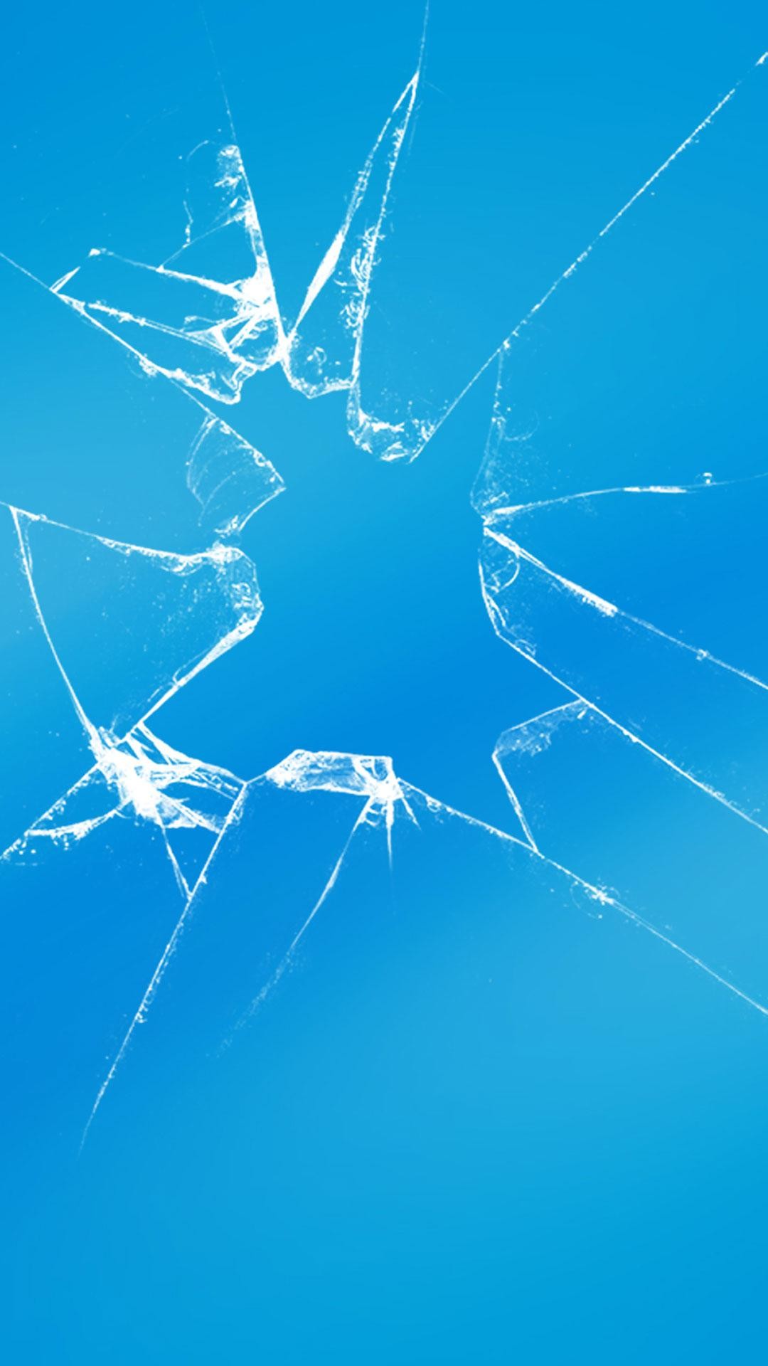 1080x1920 Download Free Cracked Screen Background for Android.