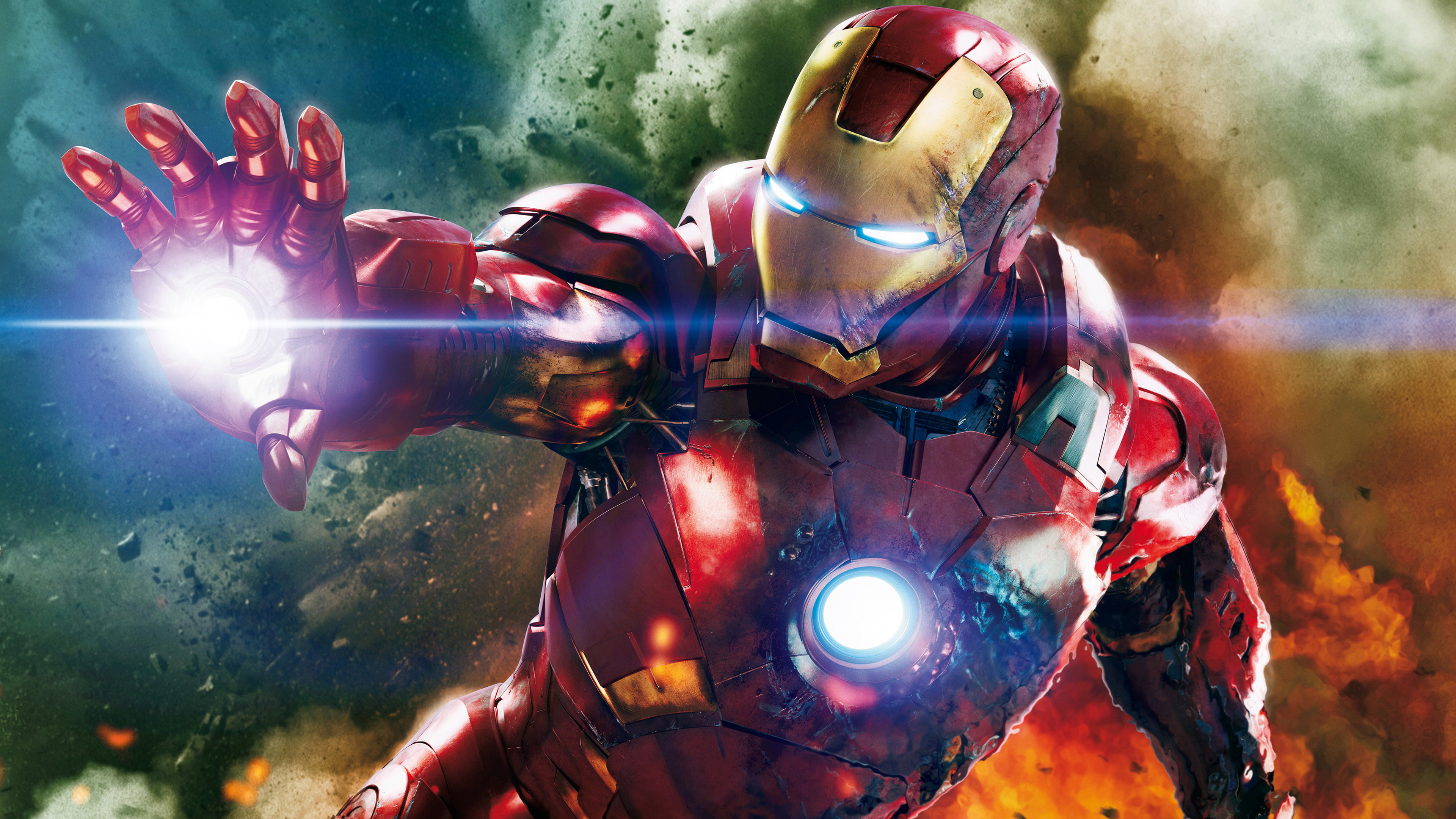 3840x2160 ... Iron Man The Avengers Wallpaper in 4K ...