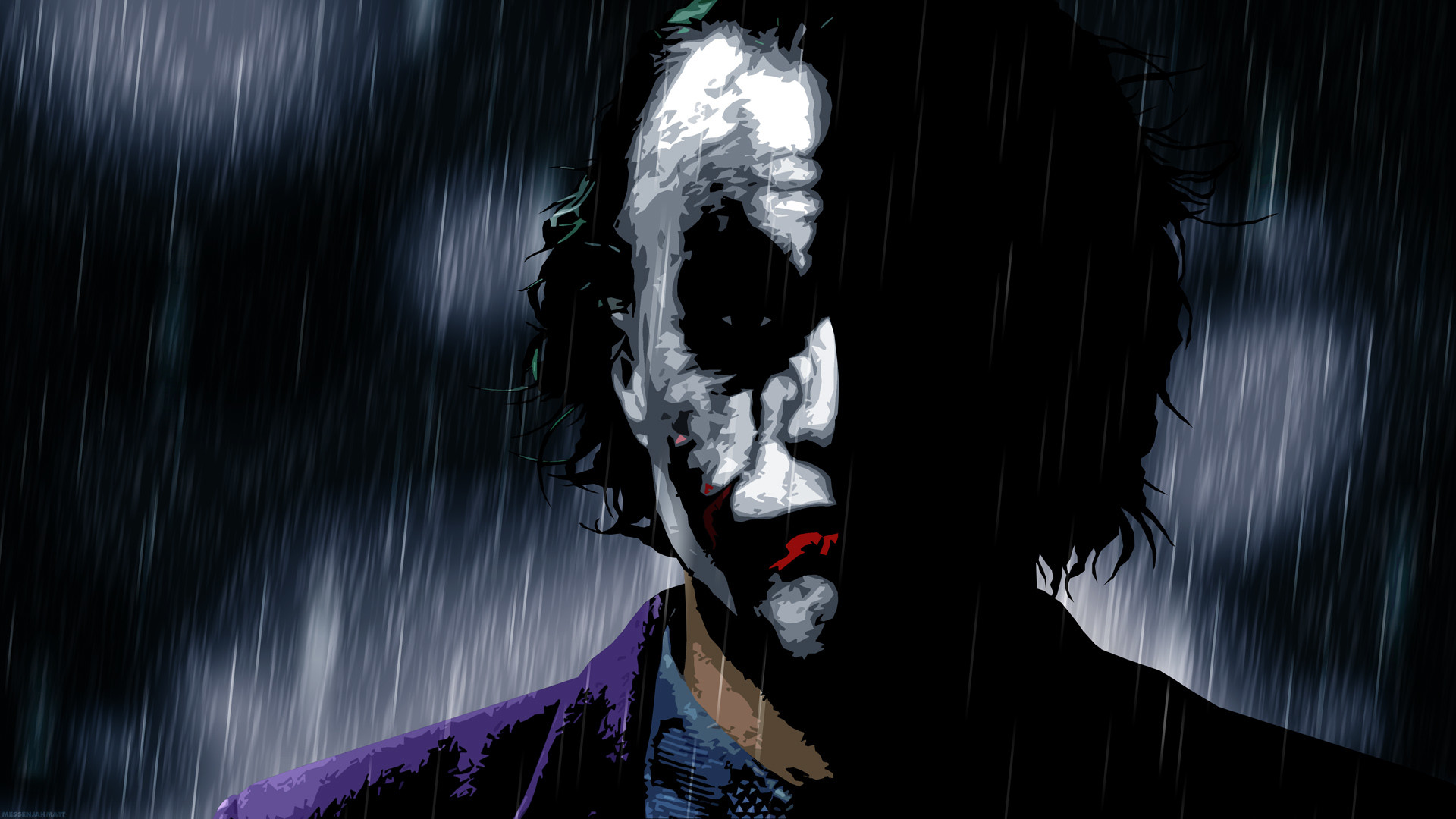 1920x1080 High Definition The Joker, by Pax Cantrill