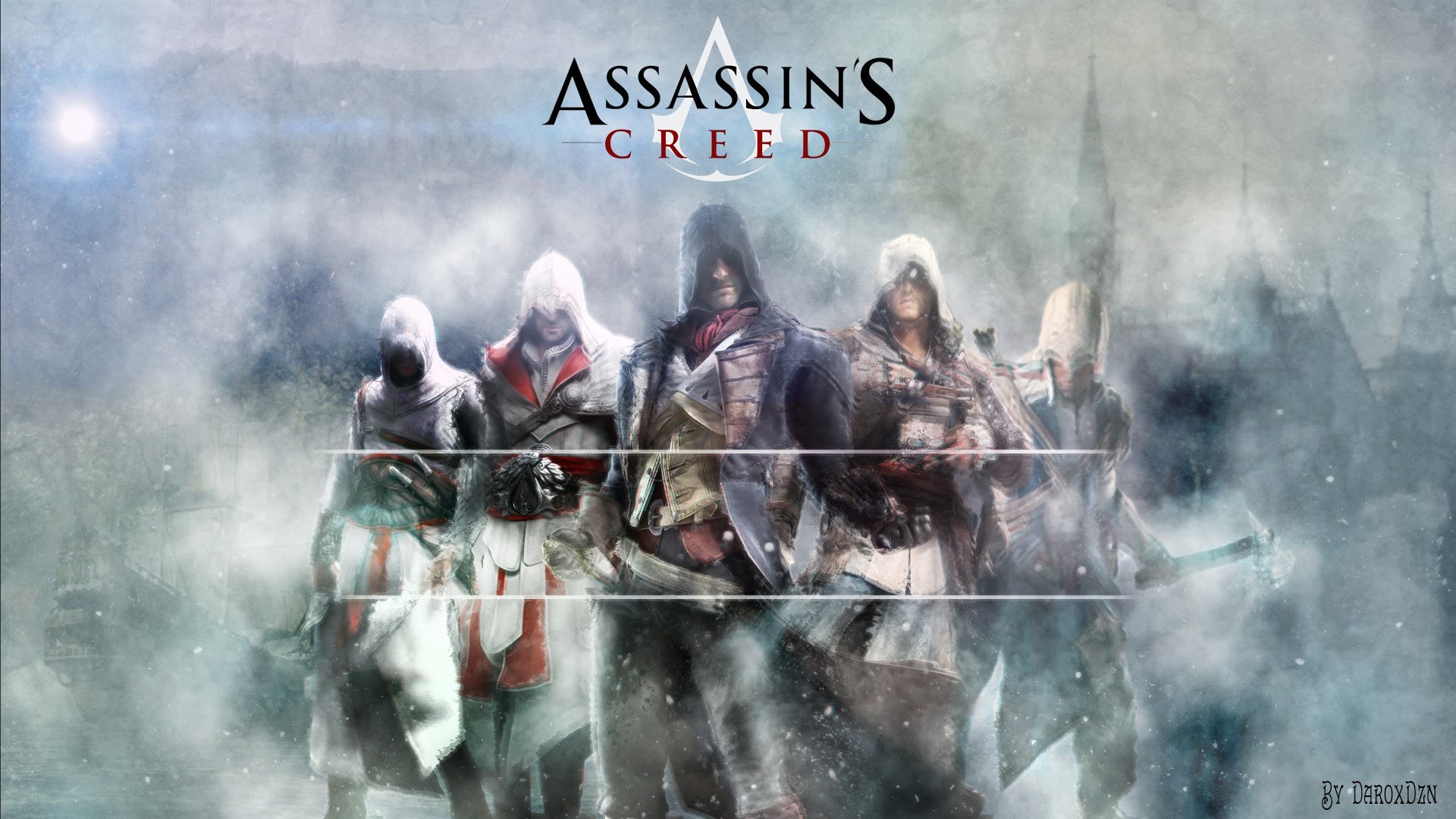1920x1080 Assassins Creed Connor Bow HD desktop wallpaper High